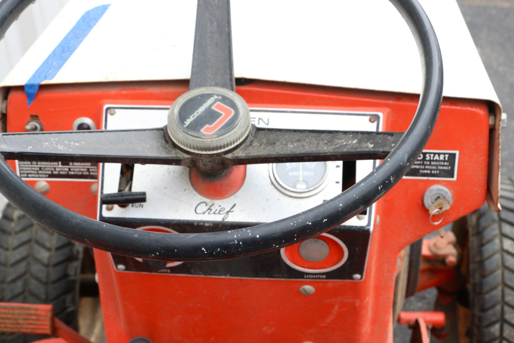Jacobsen "Chief 1000" Lawn Tractor and Accessories