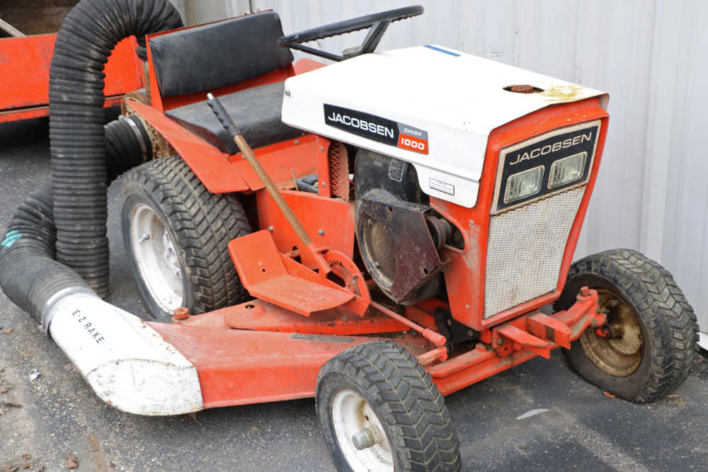 Jacobsen "Chief 1000" Lawn Tractor and Accessories