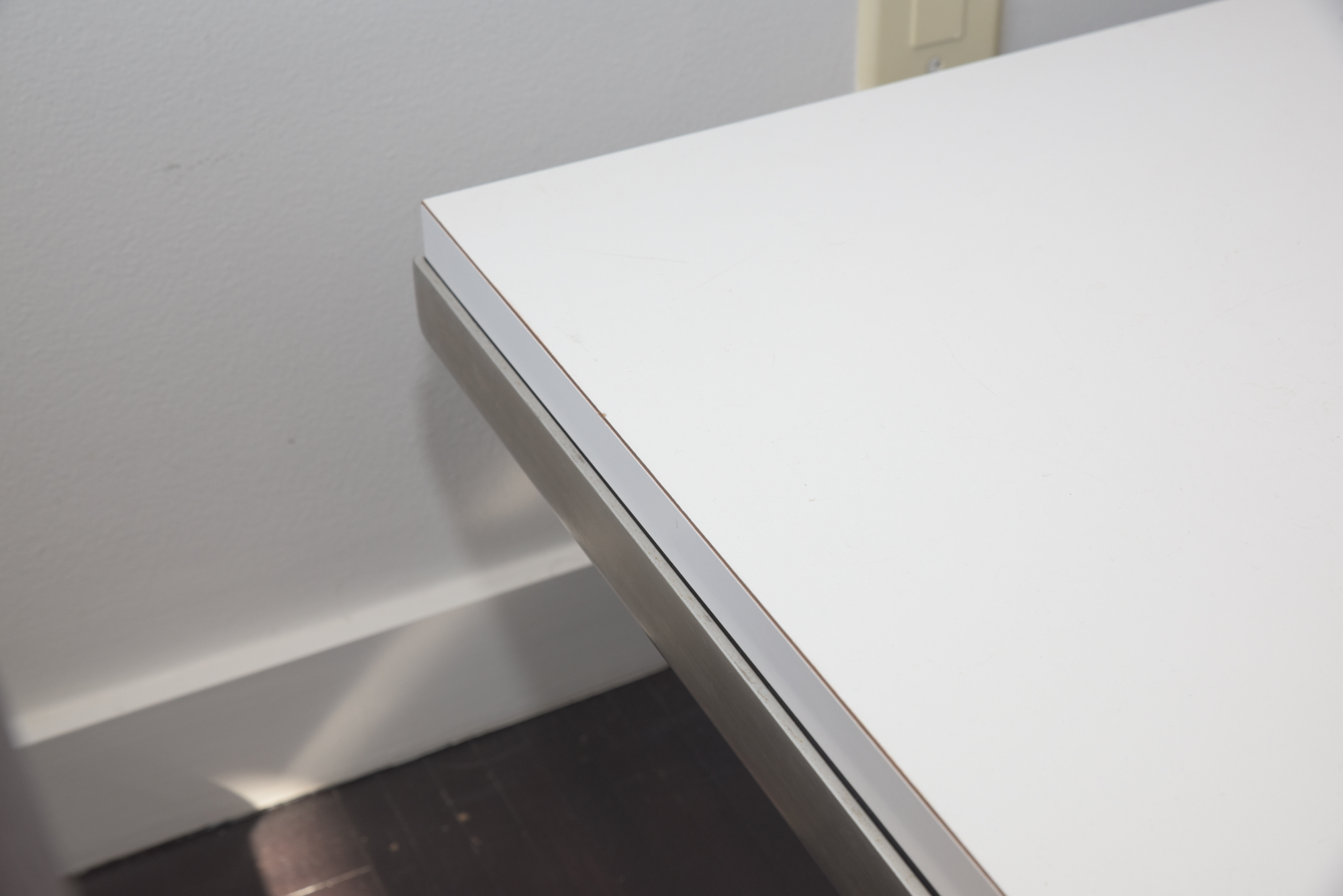 Mid Century Modern Style Metal and Wooden Entryway Bench, 21st Century