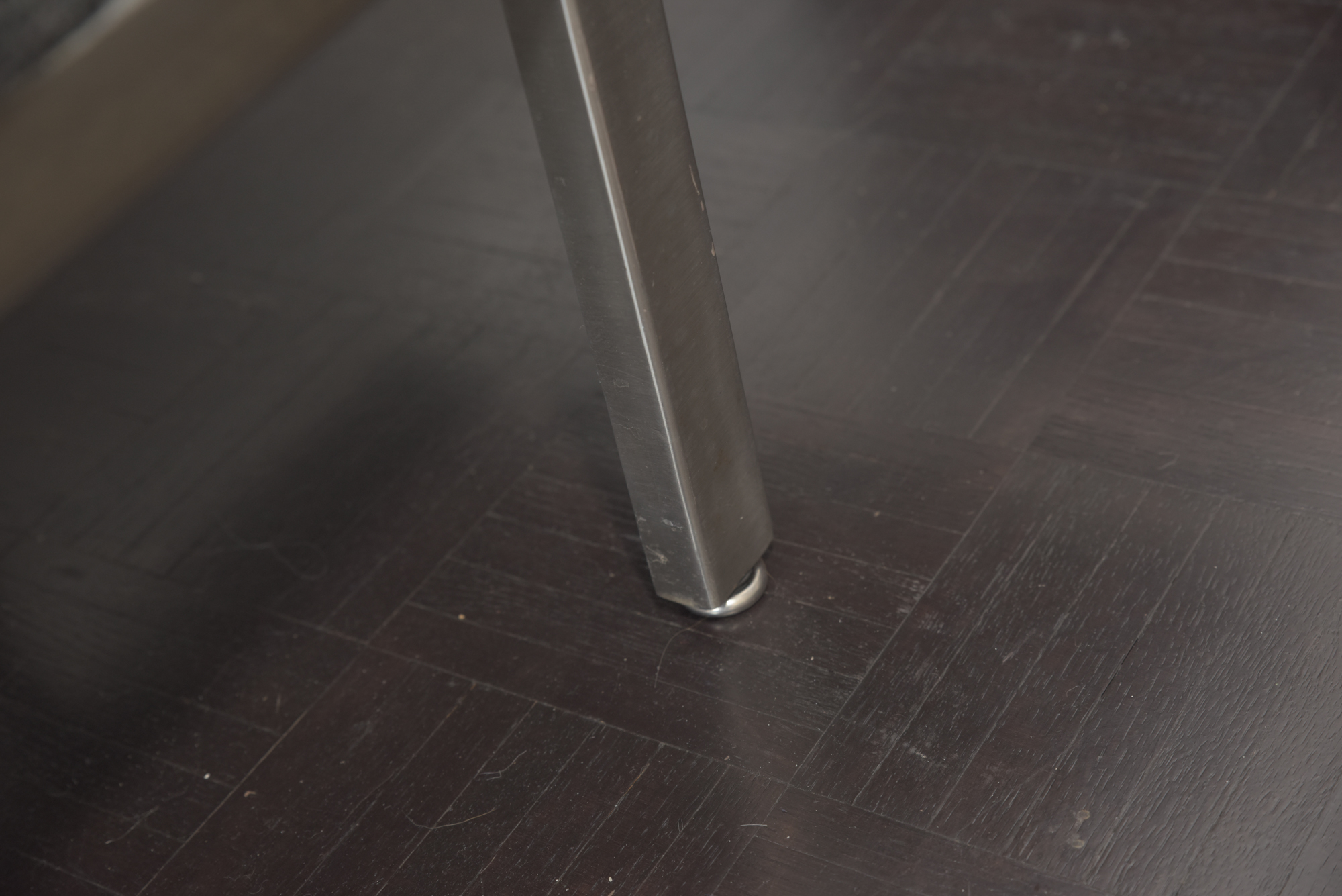 Mid Century Modern Style Metal and Wooden Entryway Bench, 21st Century