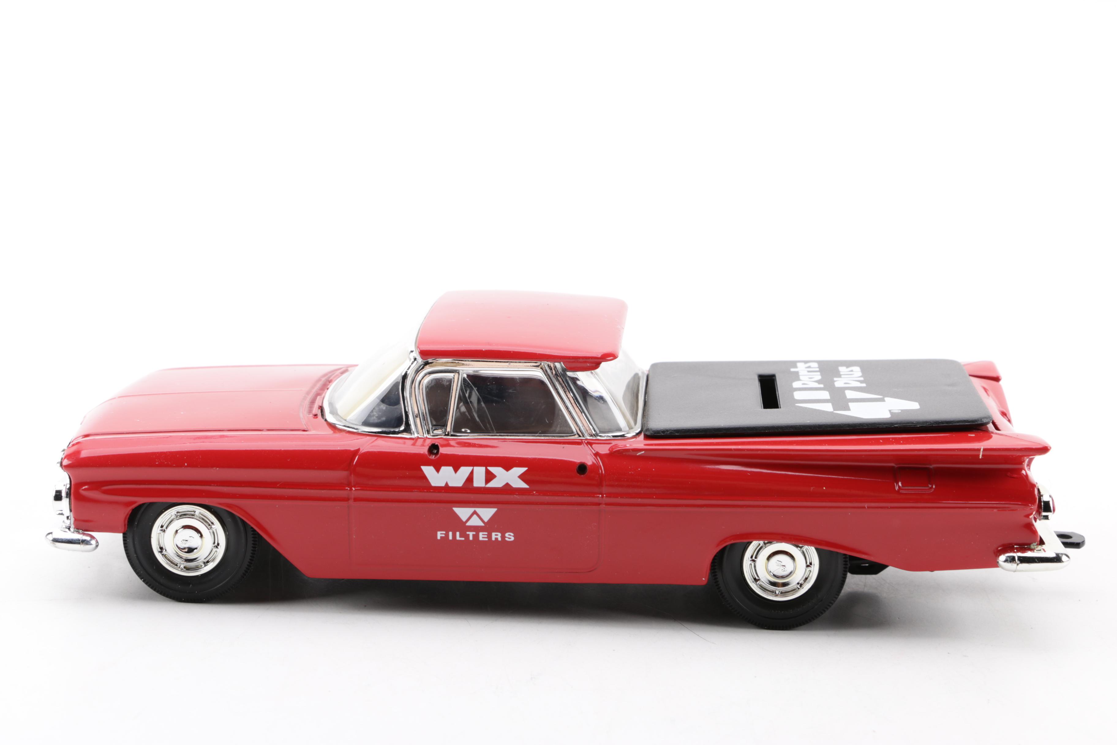 Ertl 1966 Fairlane GT/A Die-Cast Car with 1959 Chevrolet El Camino Bank