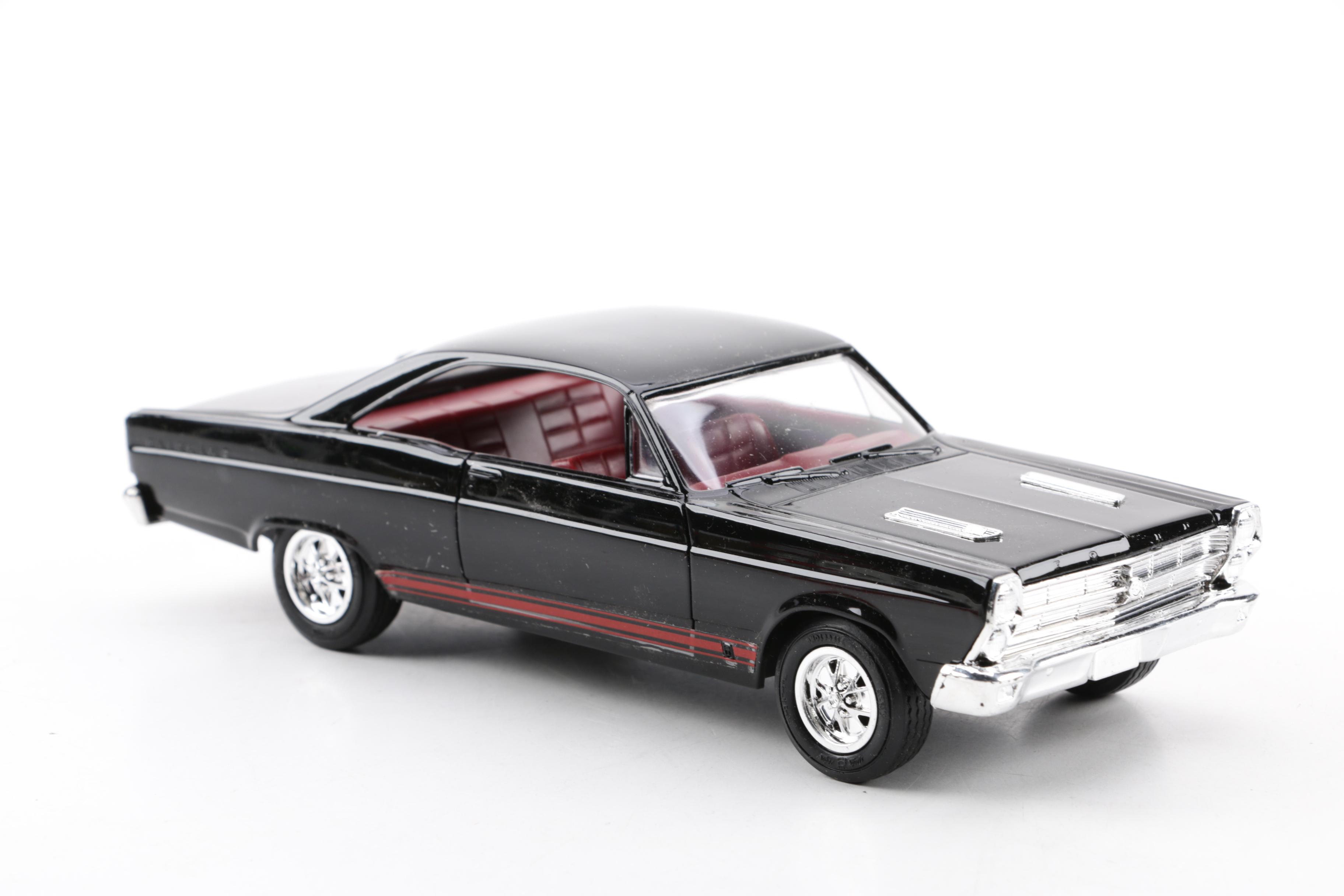 Ertl 1966 Fairlane GT/A Die-Cast Car with 1959 Chevrolet El Camino Bank