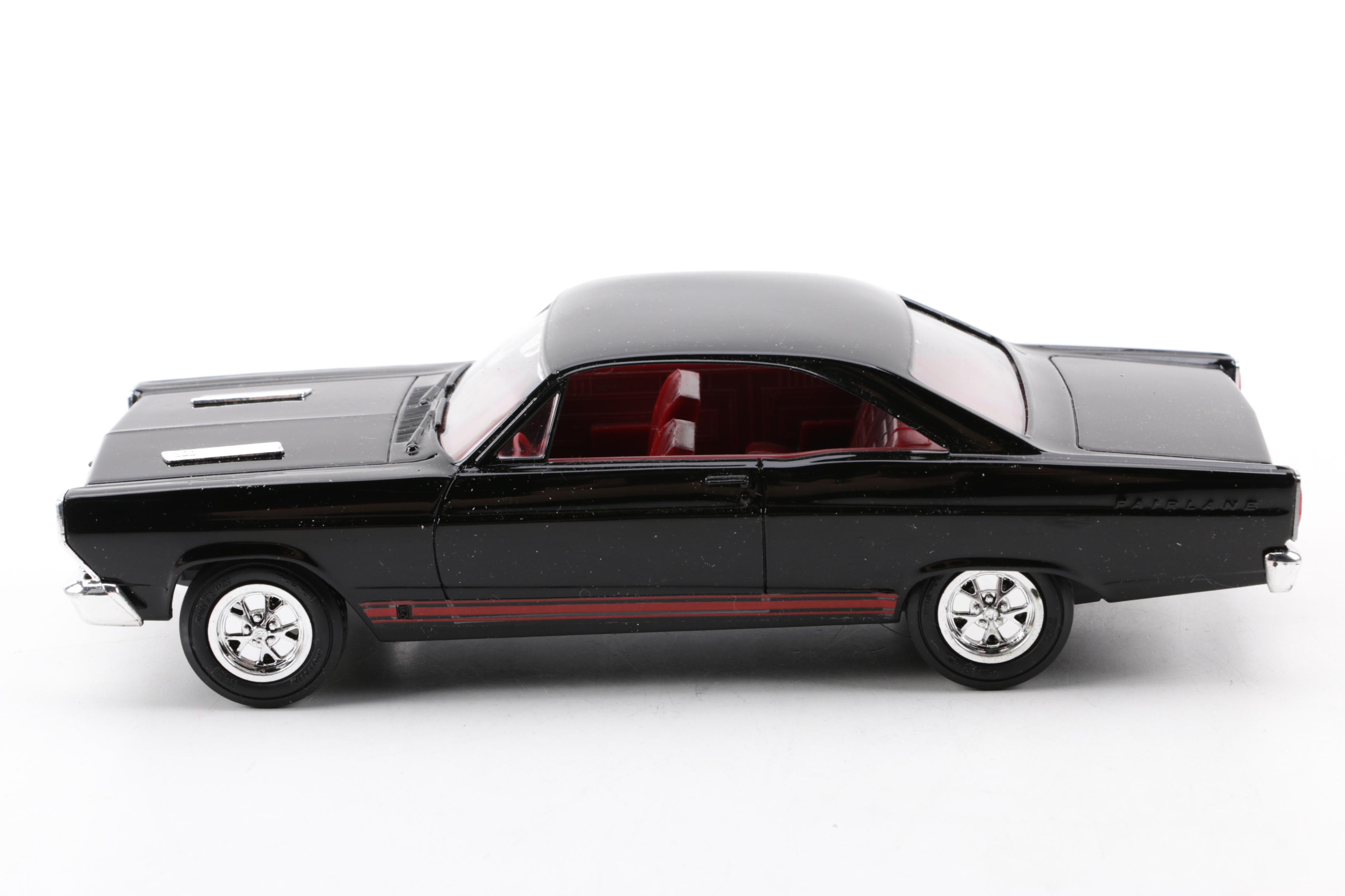 Ertl 1966 Fairlane GT/A Die-Cast Car with 1959 Chevrolet El Camino Bank