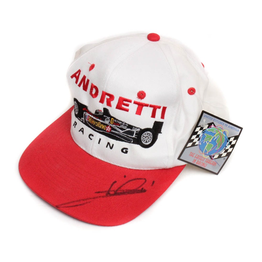 Mario Andretti Signed Hat
