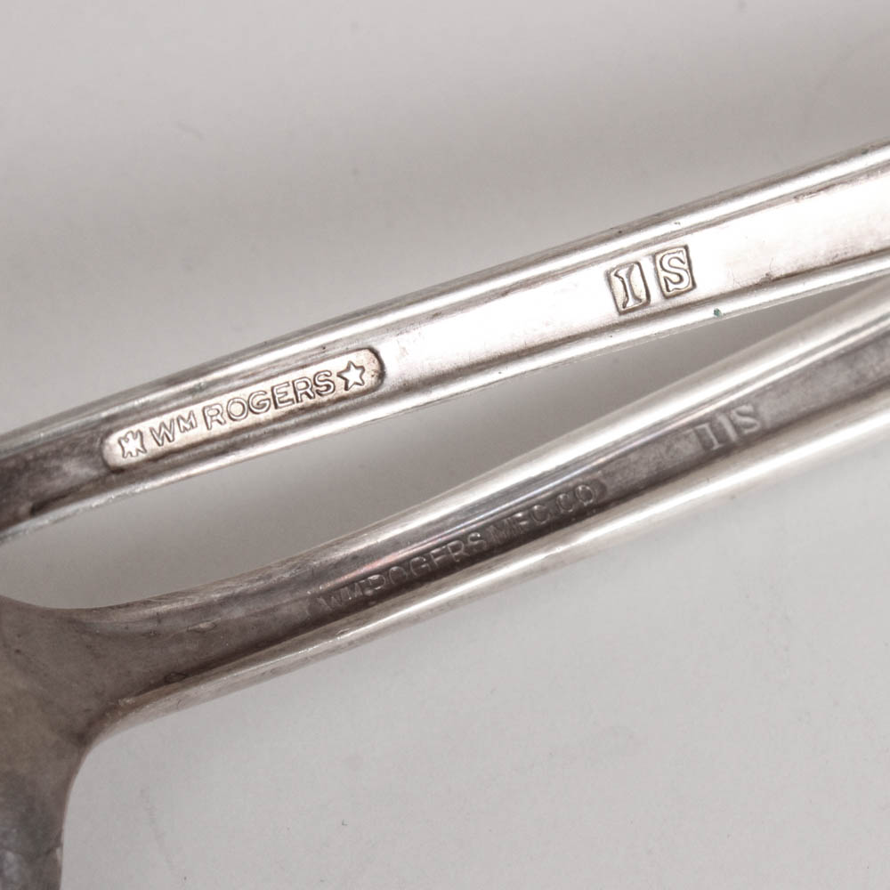 1847 Rogers Bros "Heritage" Silver Plate Flatware Set