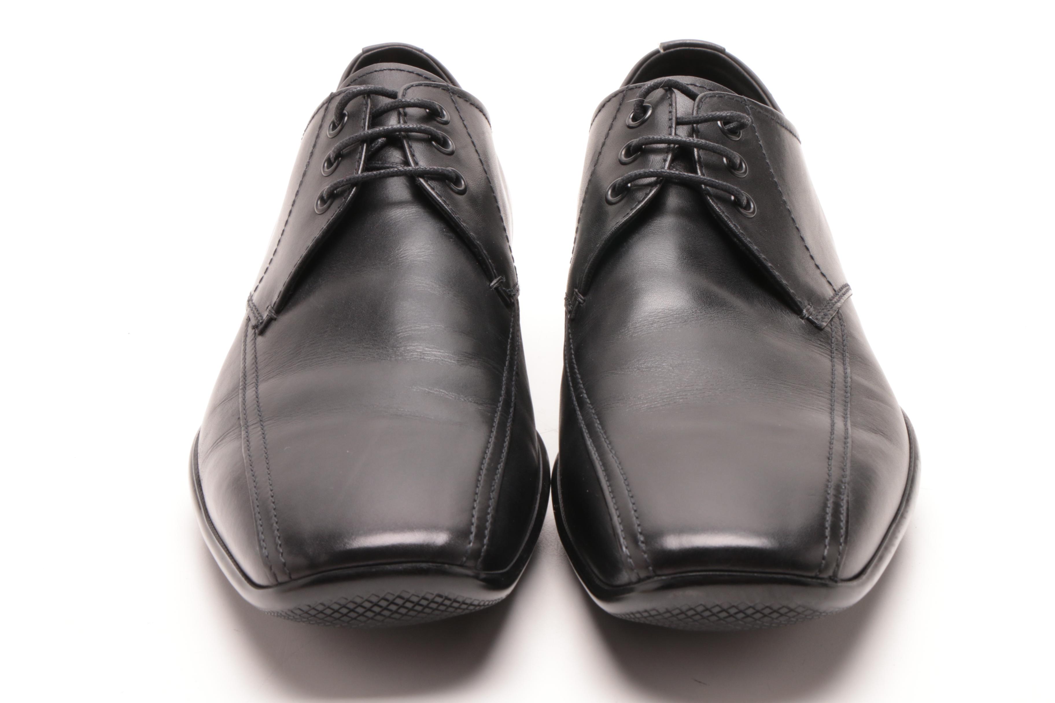 Prada Leather Luxury Calf Dress Shoes and Castoro Light Sneakers