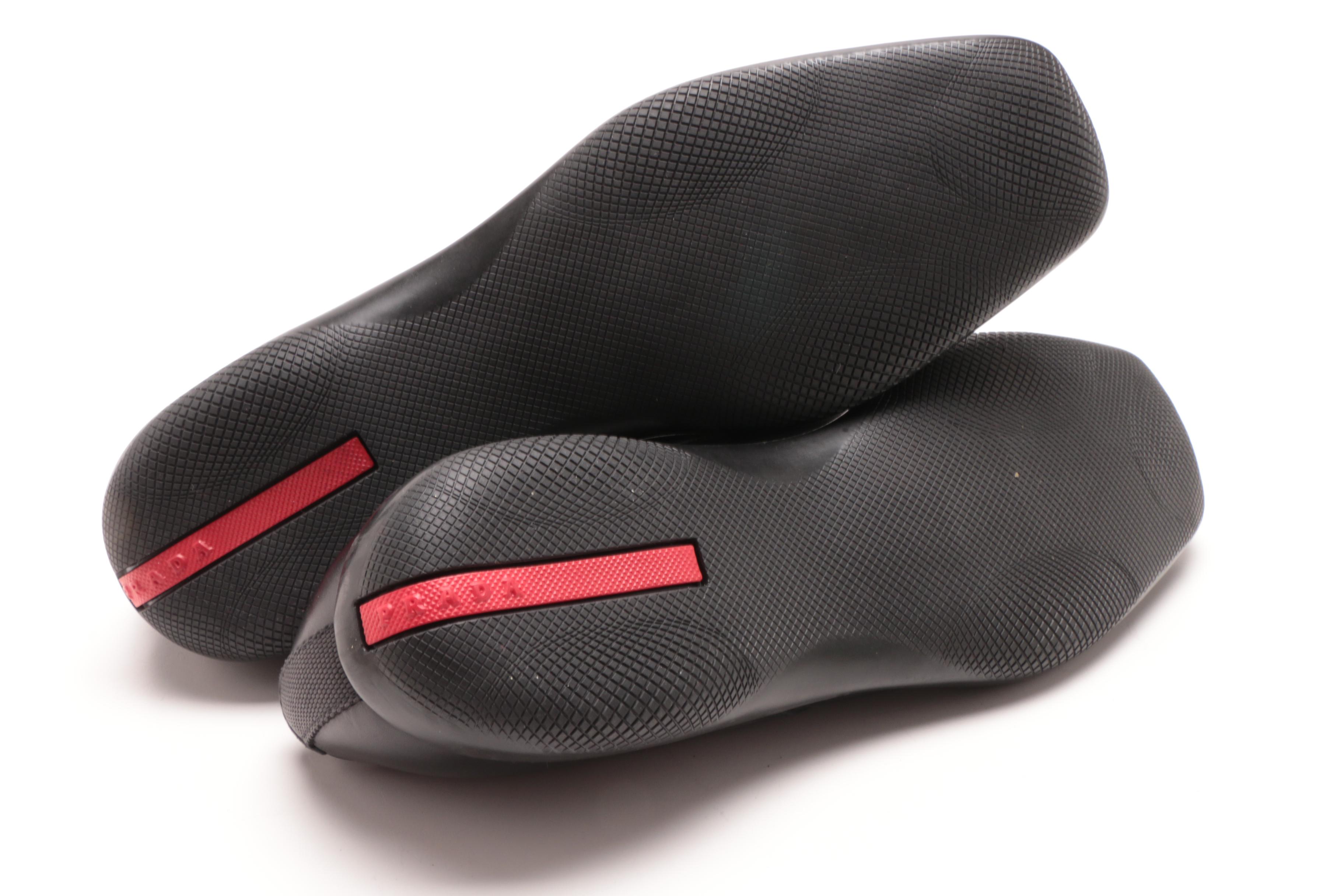 Prada Leather Luxury Calf Dress Shoes and Castoro Light Sneakers