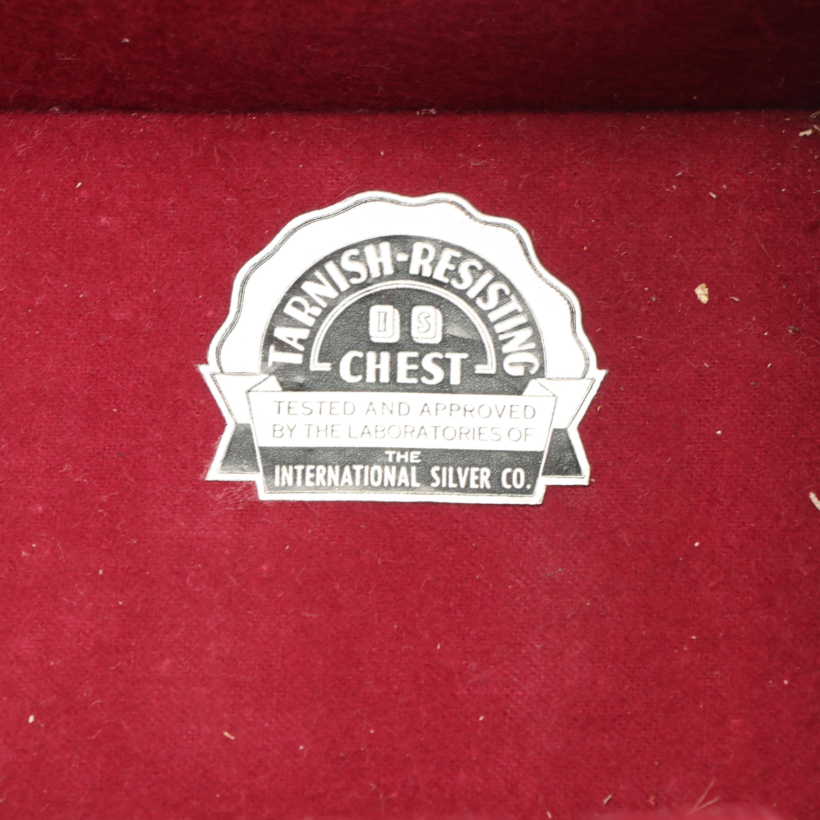 Gerber "Miming" Steak Knives with Other Flatware and 1847 Rogers Bros. Chest