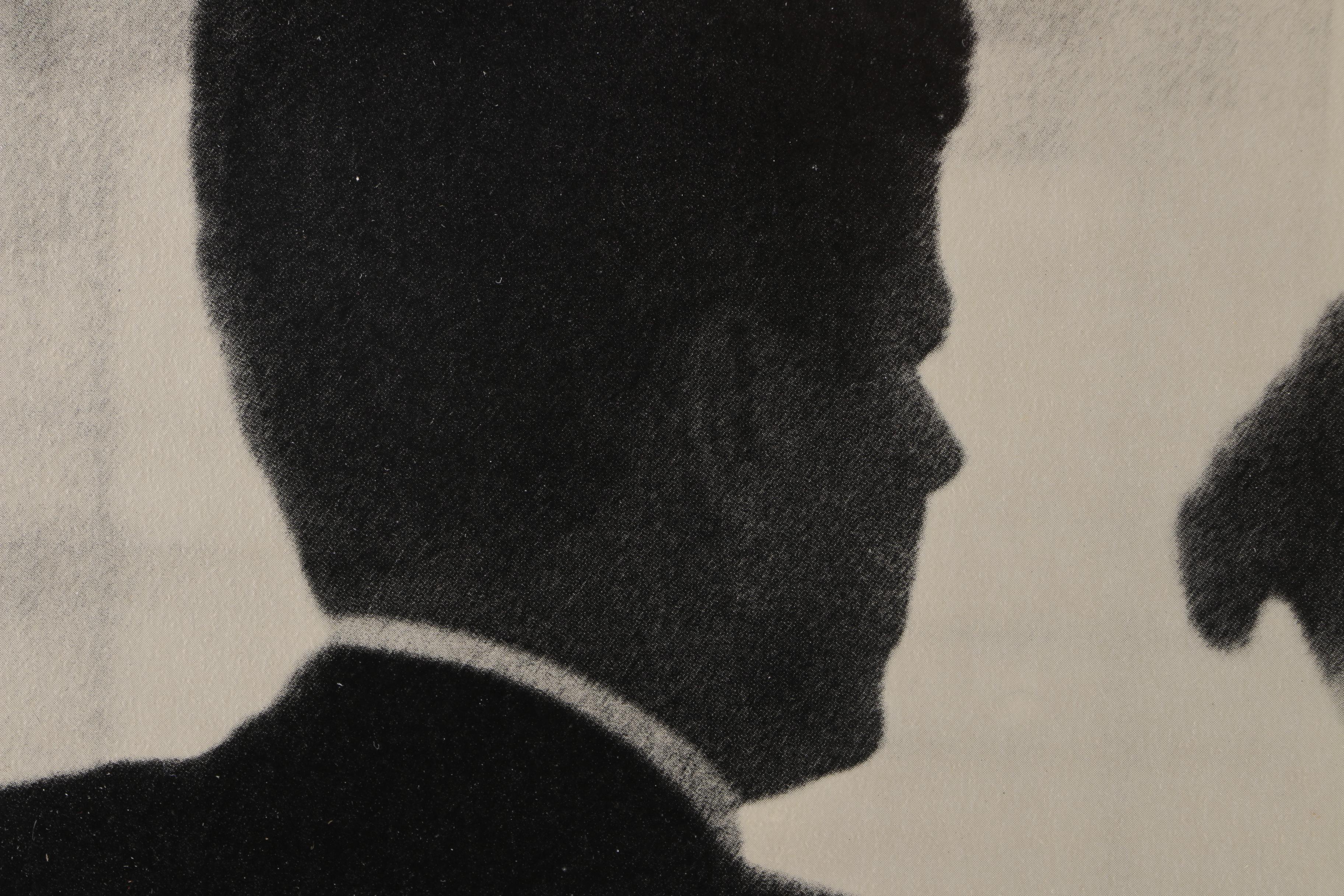 Halftone after Jacques Lowe "Brothers" of John and Robert Kennedy