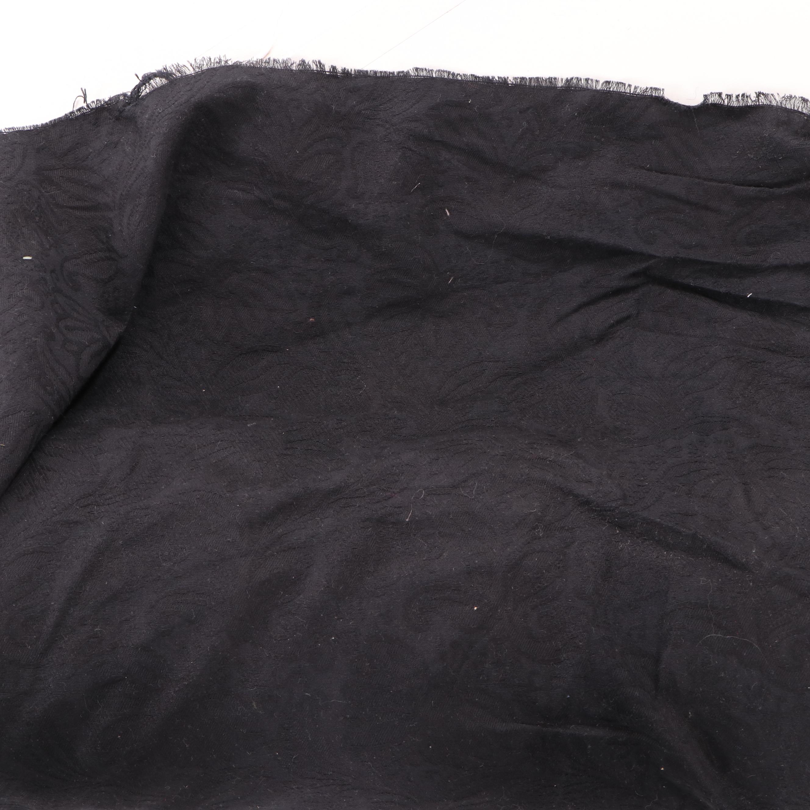 Black Upholstery Fabric Bolt