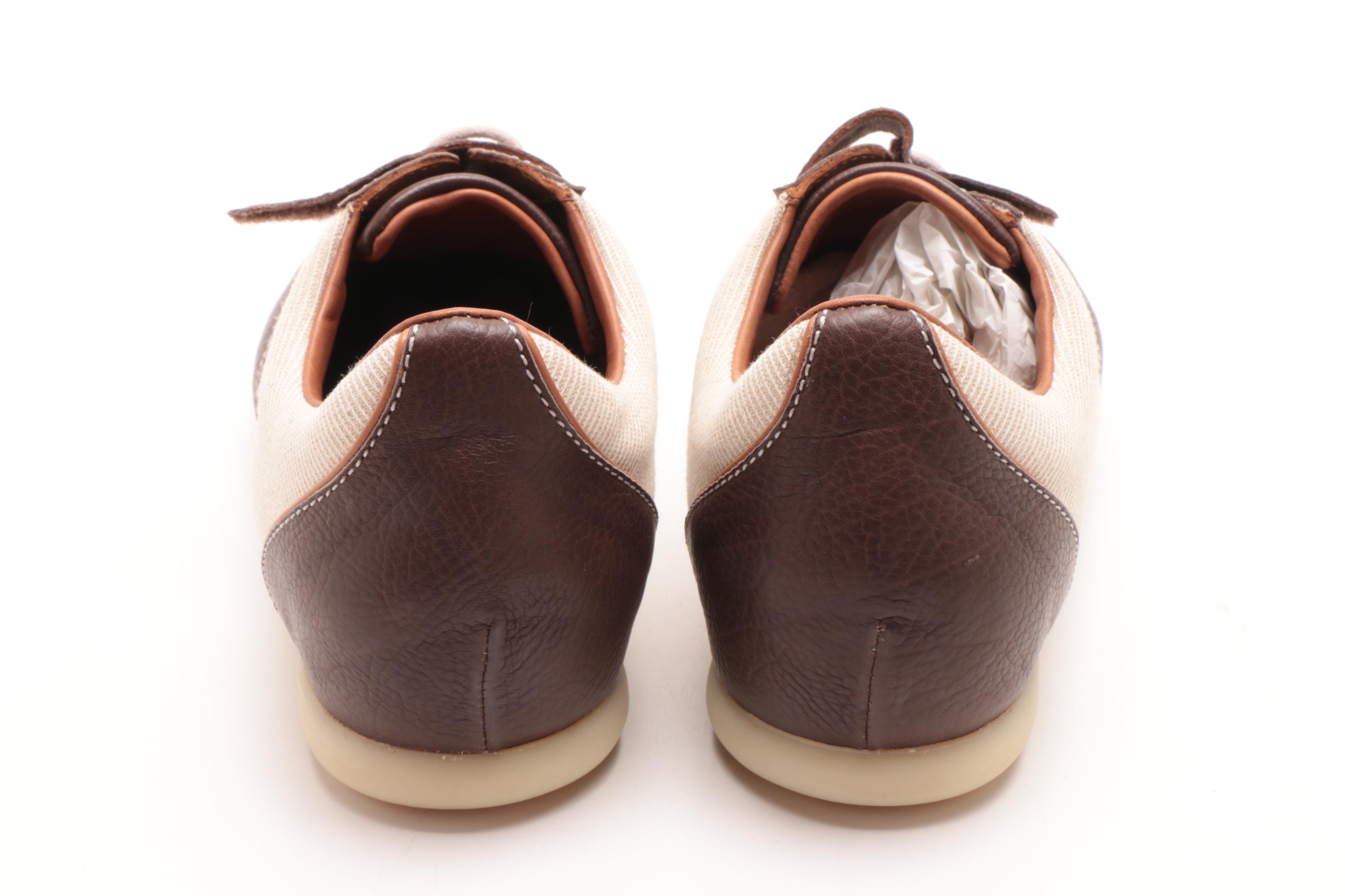 Men's Prada Leather Dress Shoes and Loro Piana Canvas and Leather Sneakers