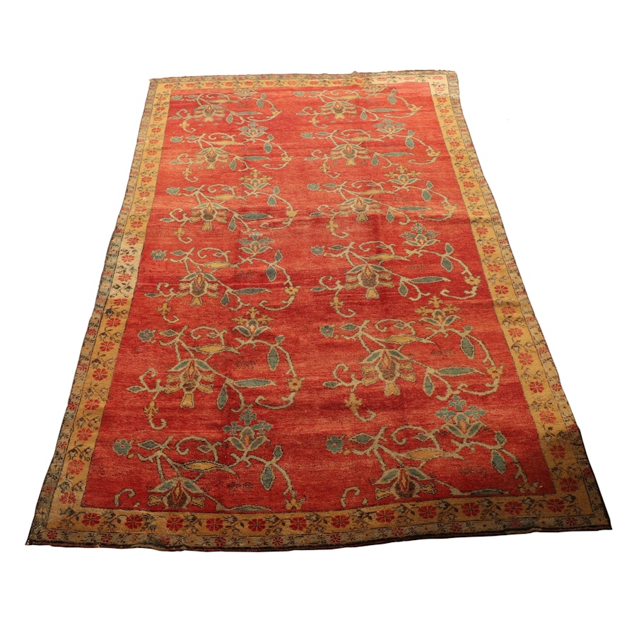 Hand-Knotted Turkish Sivas Wool Rug