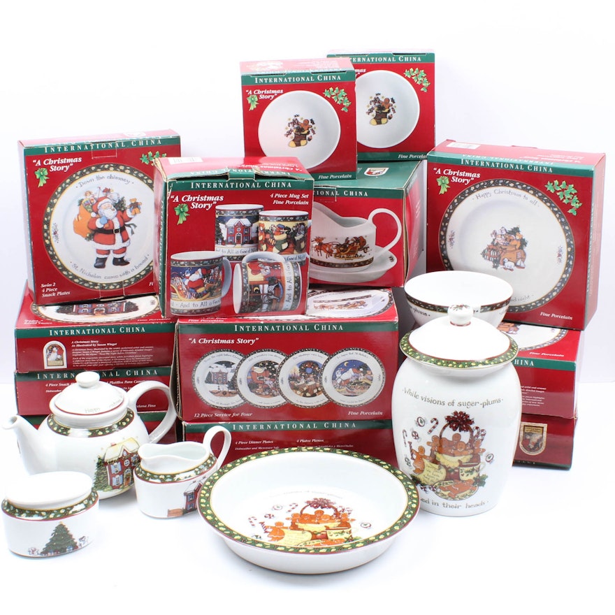 International China Company Tableware "A Christmas Story"