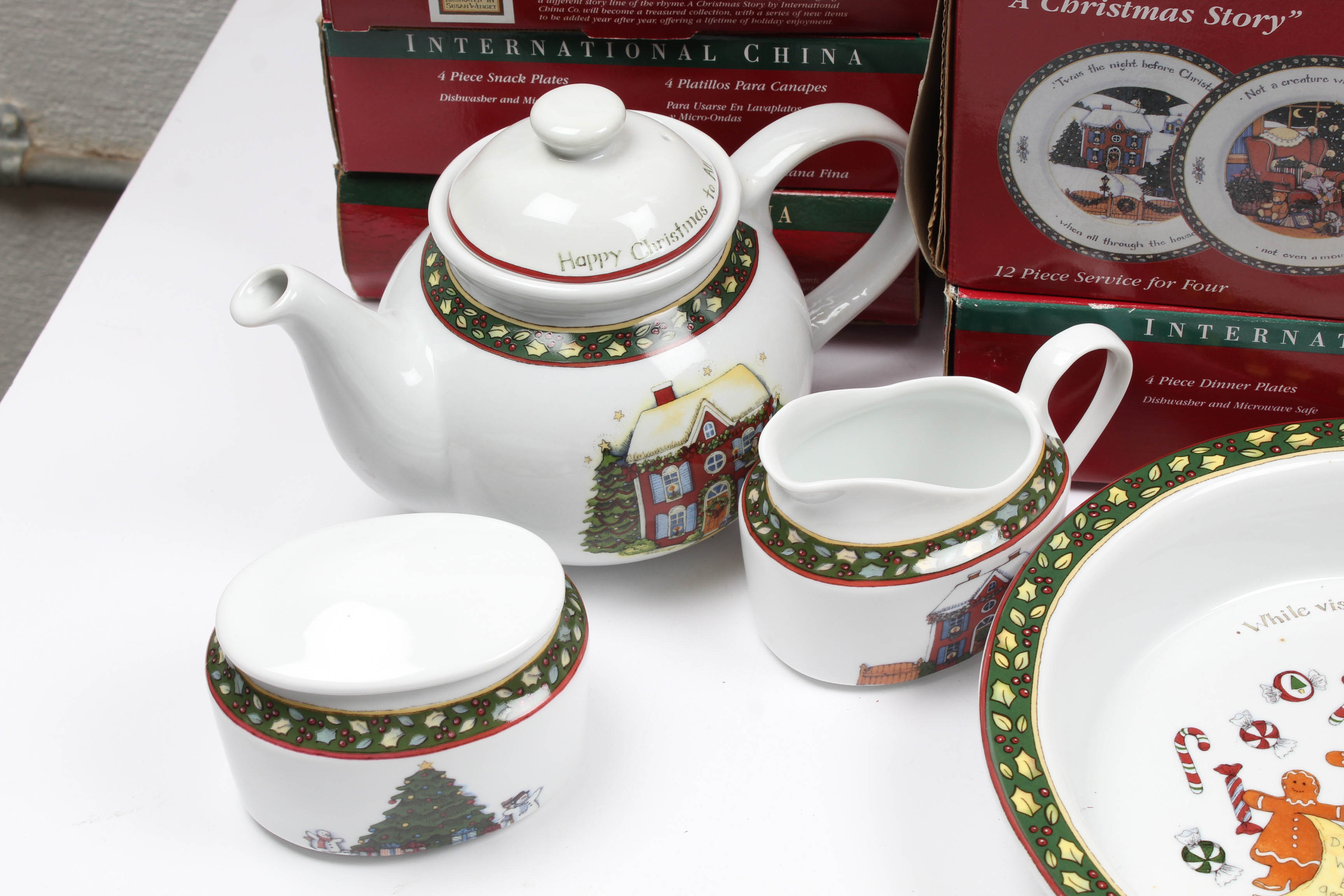 International China Company Tableware "A Christmas Story"