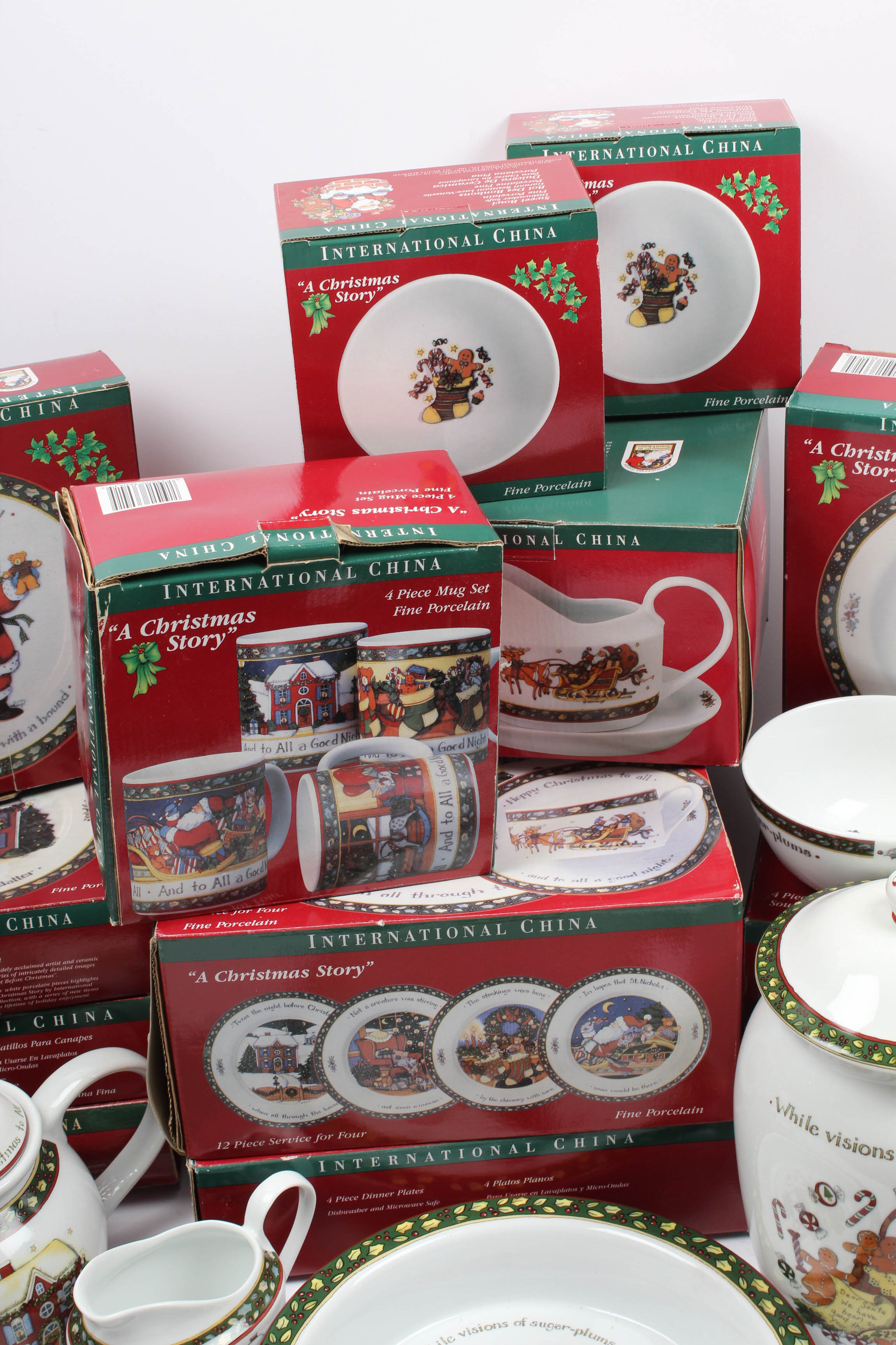 International China Company Tableware "A Christmas Story"