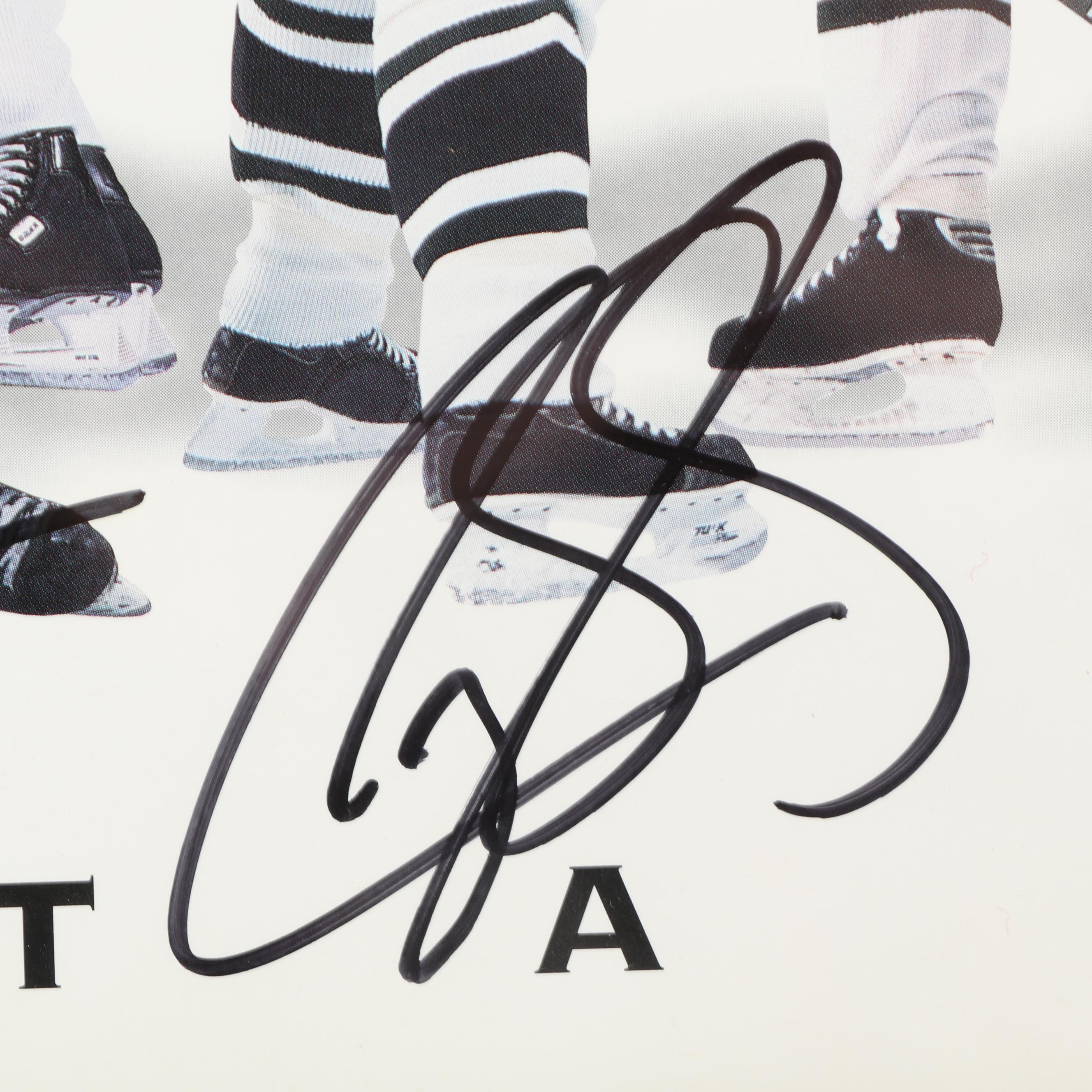 Autographed Dallas Stars 1997-1998 Team Photo including Ed Belfour