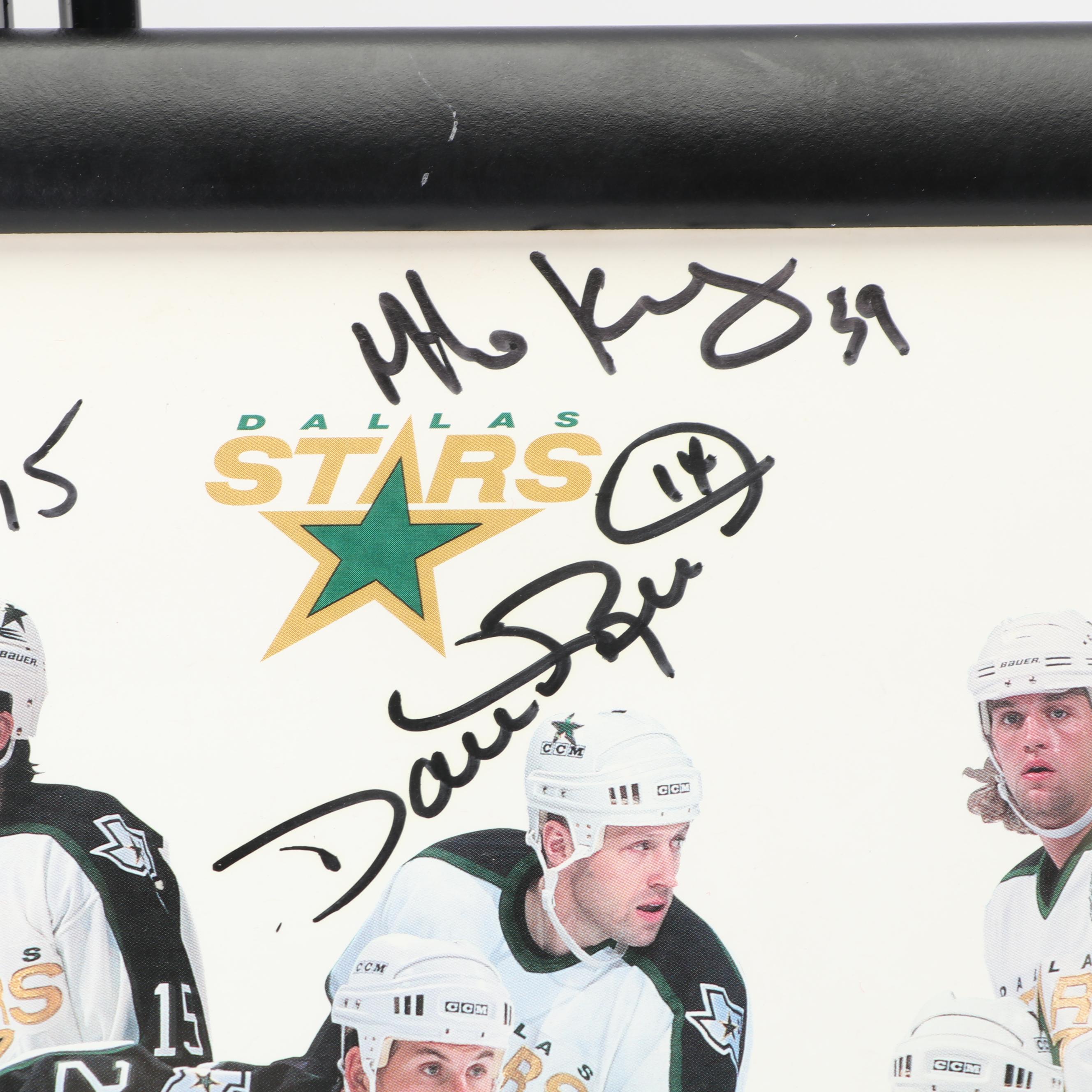 Autographed Dallas Stars 1997-1998 Team Photo including Ed Belfour
