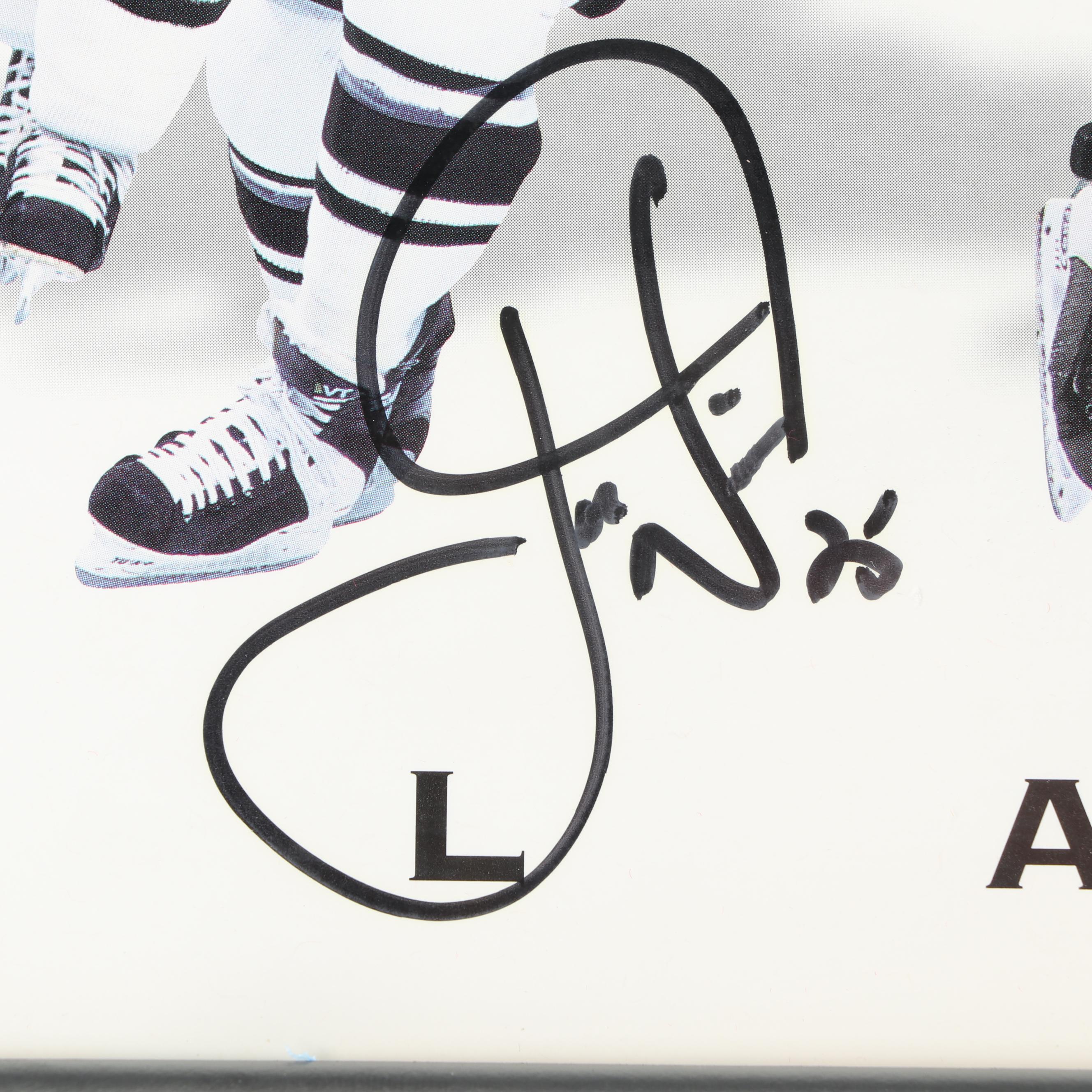 Autographed Dallas Stars 1997-1998 Team Photo including Ed Belfour