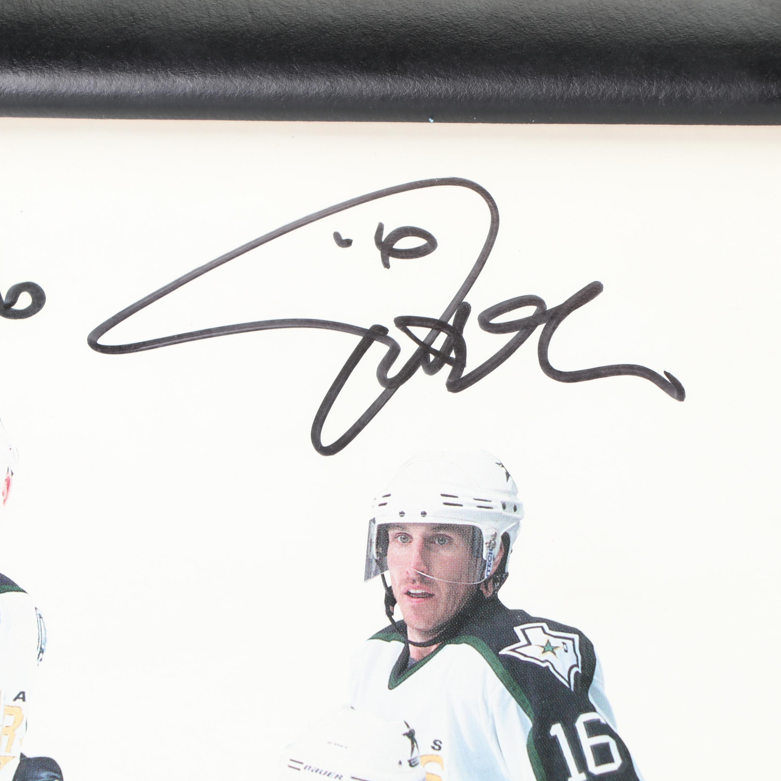 Autographed Dallas Stars 1997-1998 Team Photo including Ed Belfour