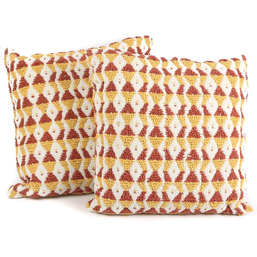 Decorative Textured Throw Pillows