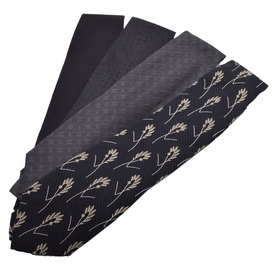 Men's Giorgio Armani Cravatte Neckties, Made in Italy