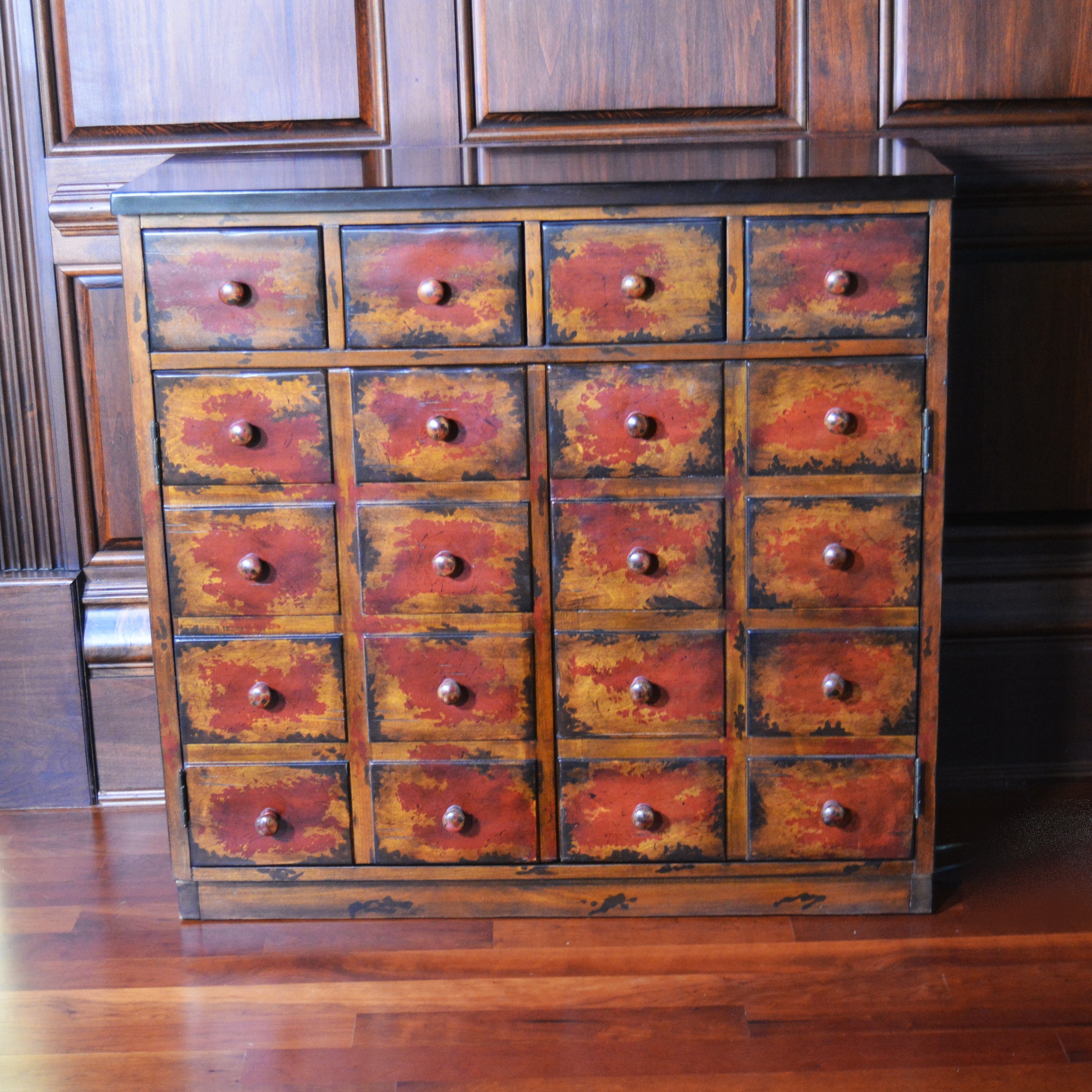 Apothecary Style "Andover " Cabinet by Pottery Barn, 21st Century