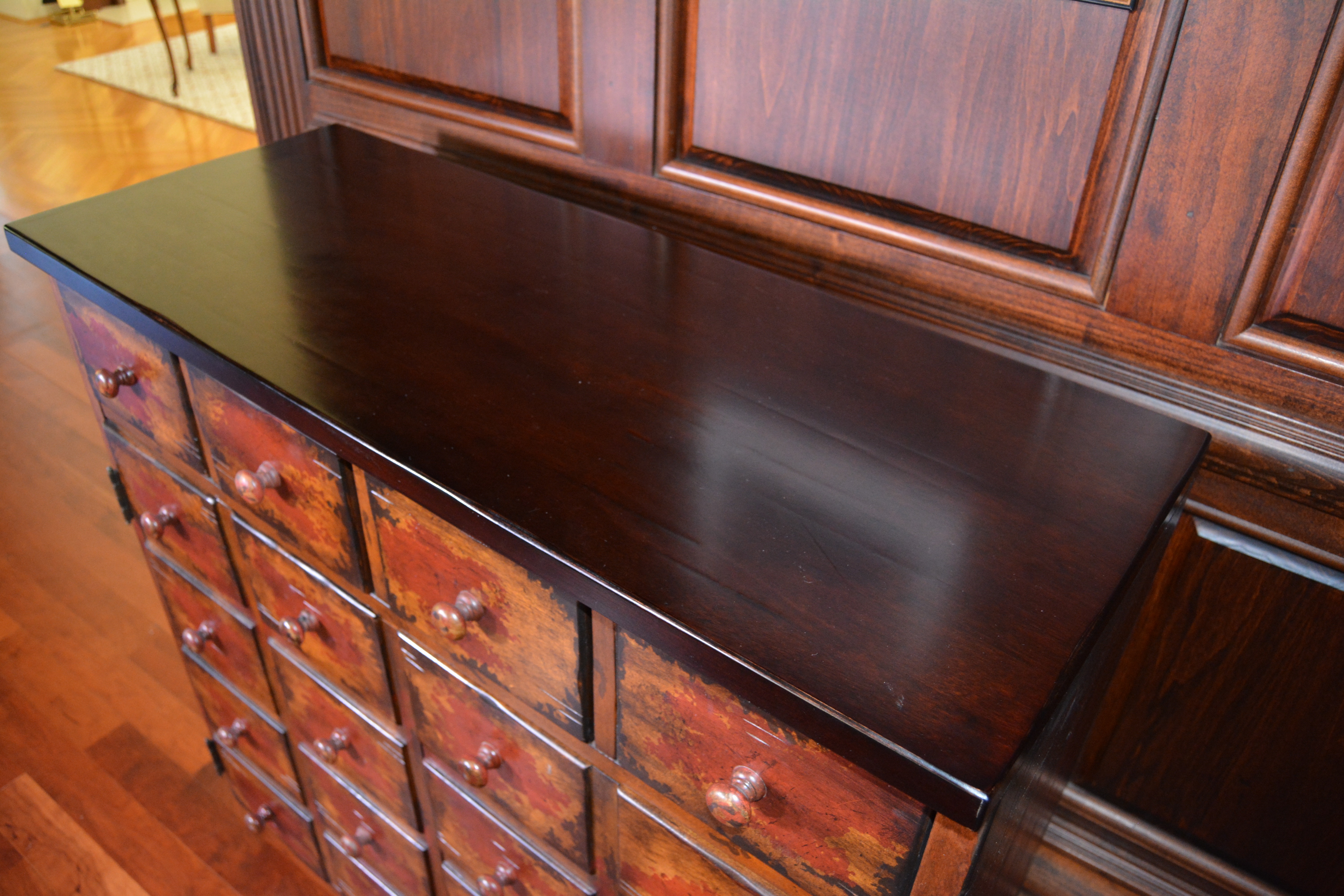 Apothecary Style "Andover " Cabinet by Pottery Barn, 21st Century