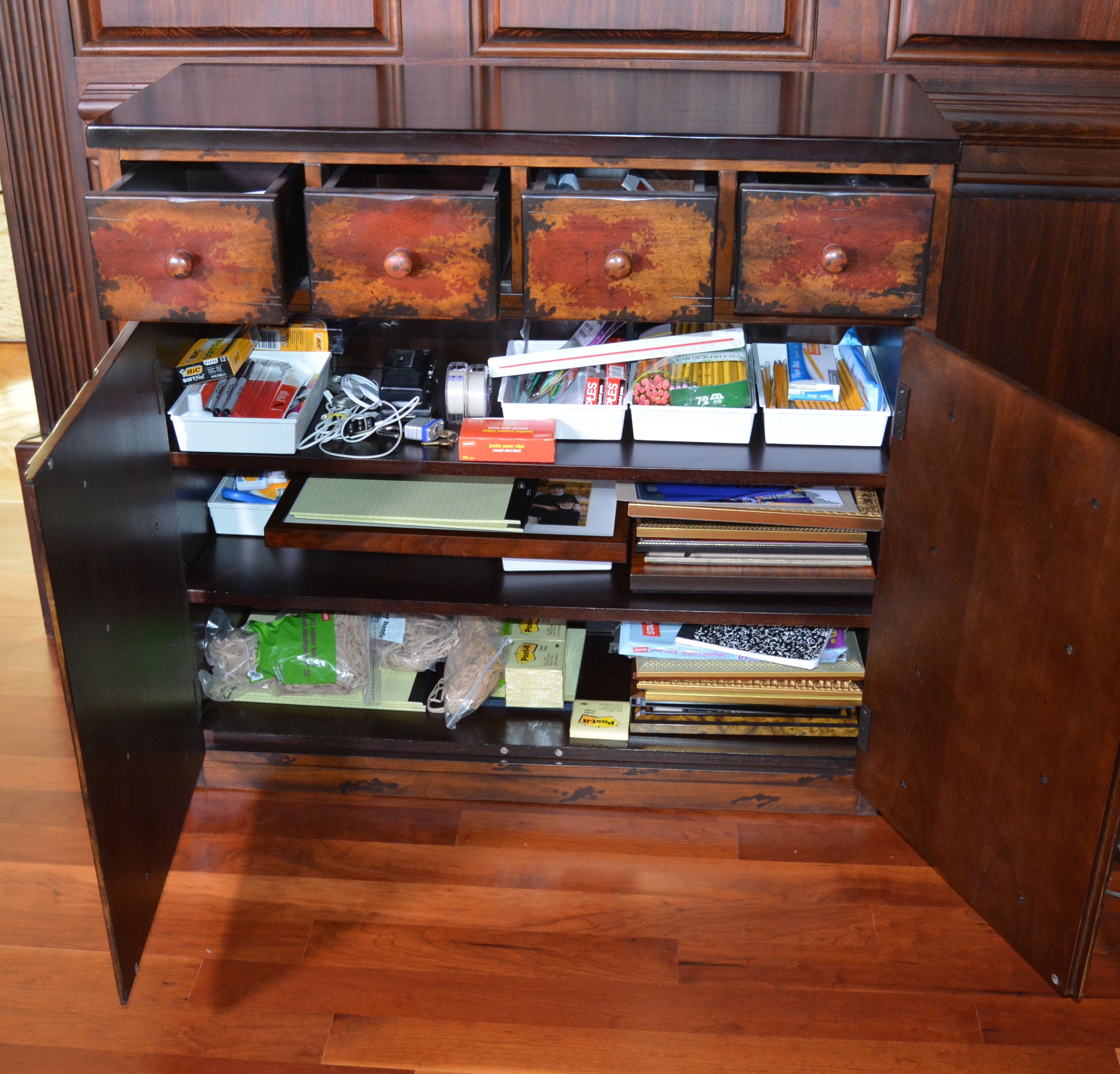 Apothecary Style "Andover " Cabinet by Pottery Barn, 21st Century