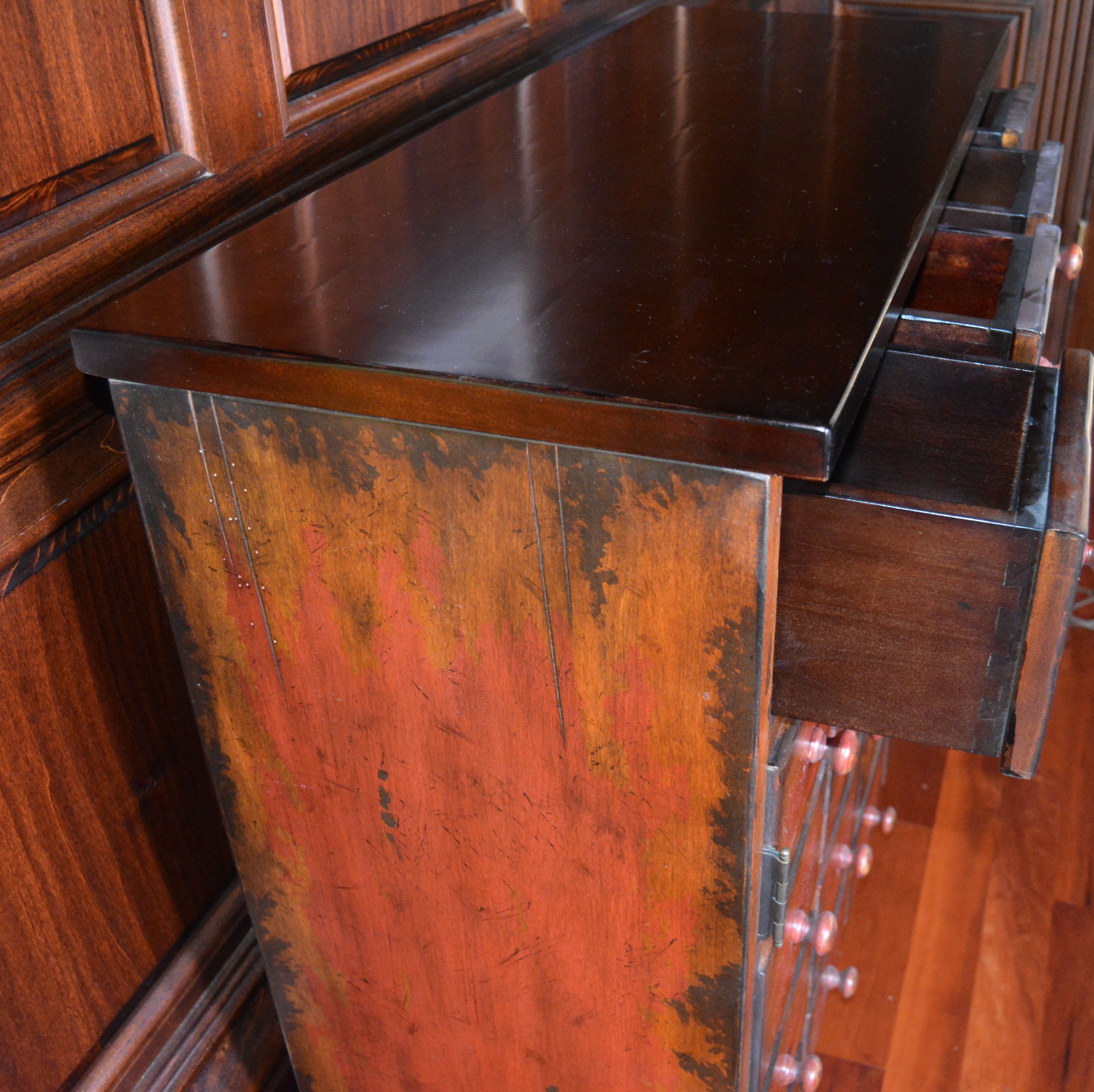 Apothecary Style "Andover " Cabinet by Pottery Barn, 21st Century