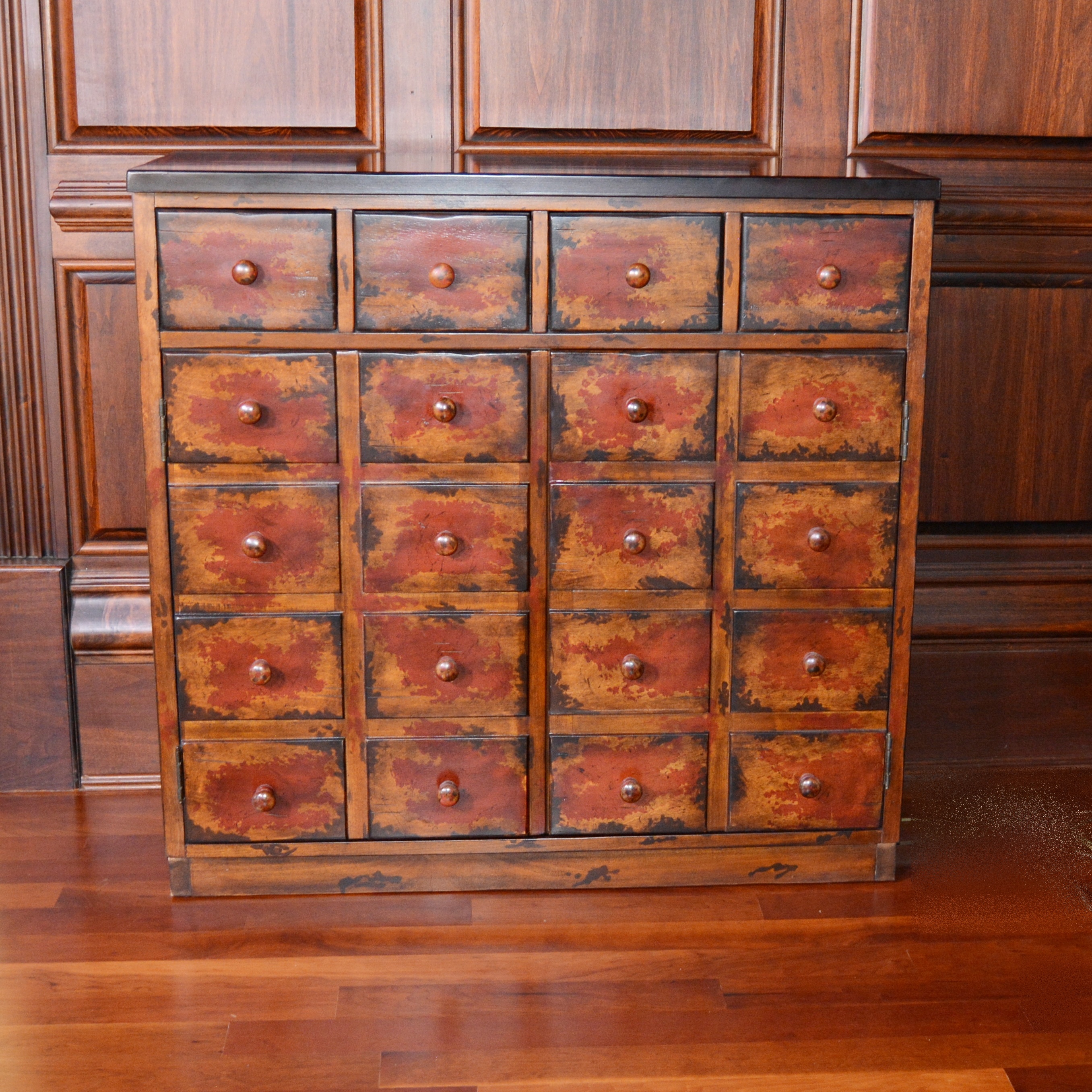 Apothecary Style "Andover " Cabinet by Pottery Barn, 21st Century