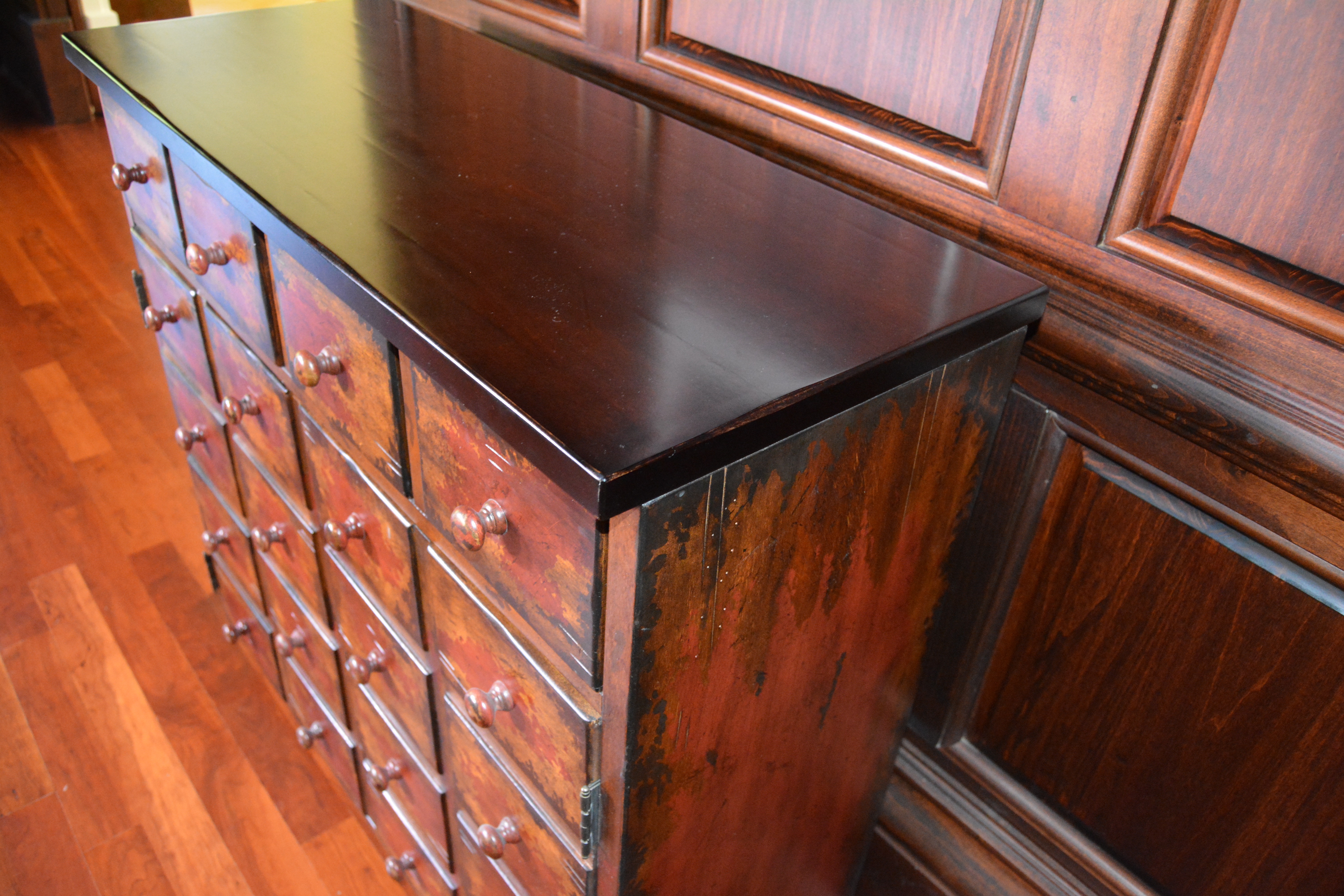 Apothecary Style "Andover " Cabinet by Pottery Barn, 21st Century