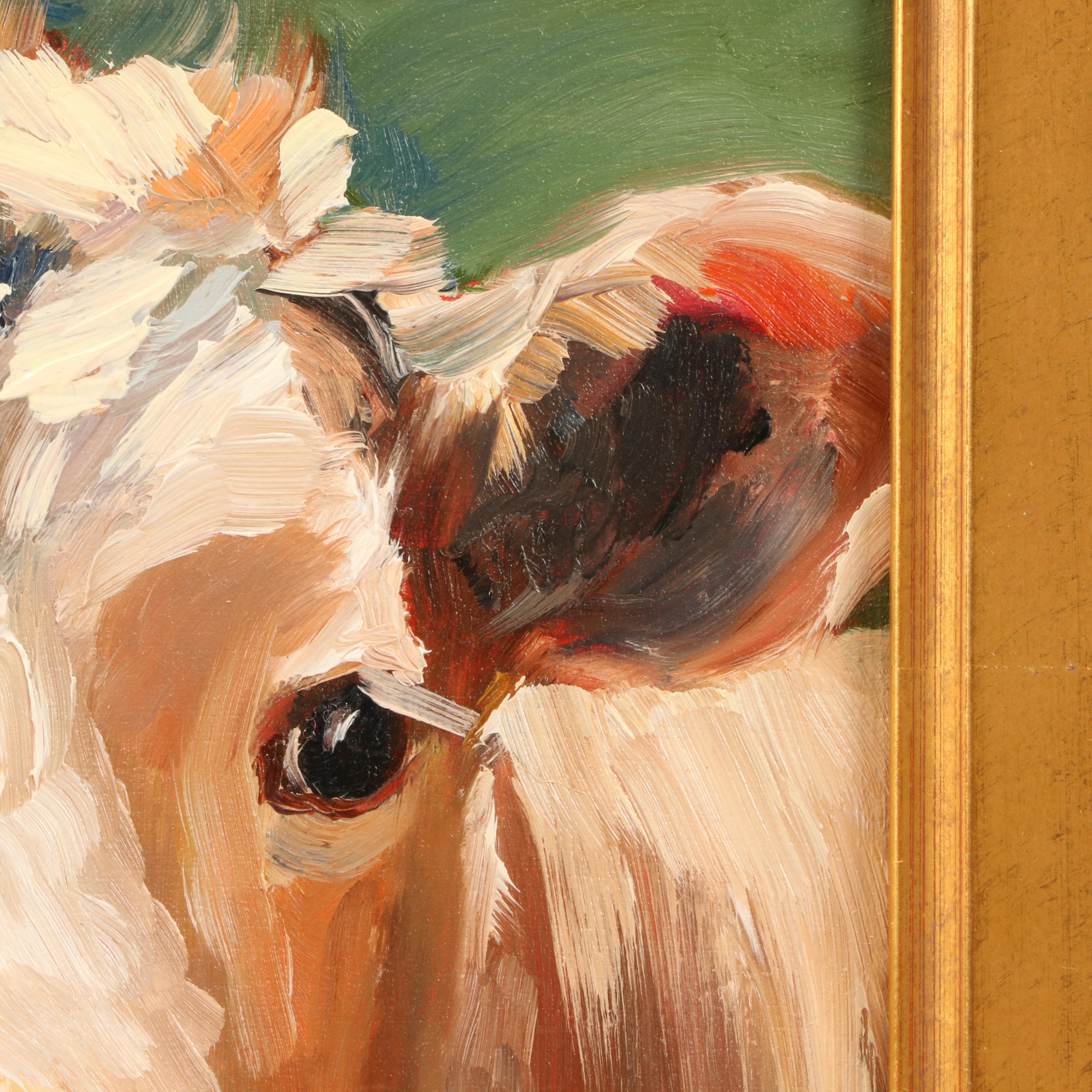 Norma Wilson Oil Painting of Cow
