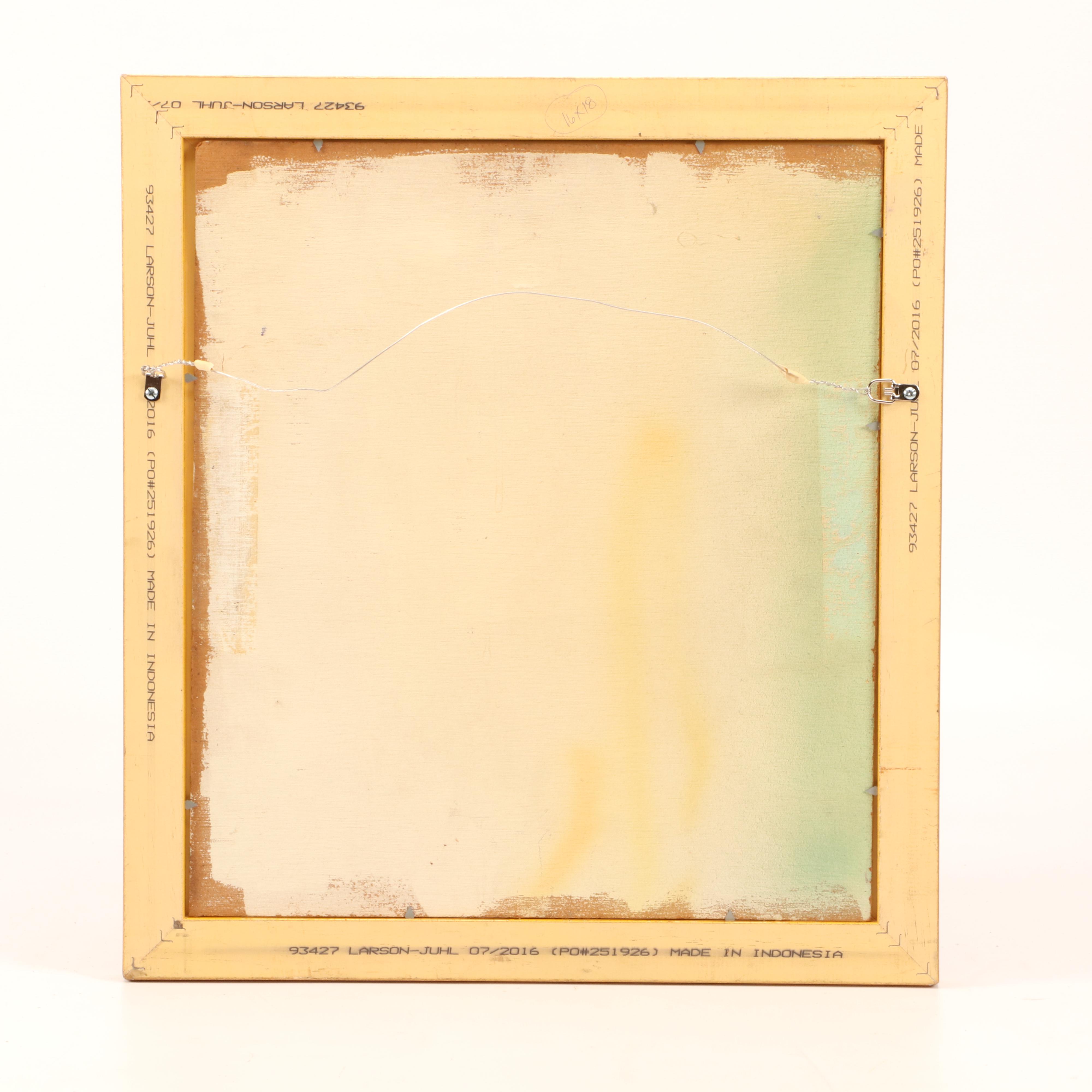 Rob Leslie Oil Portrait Painting of Golden Retriever