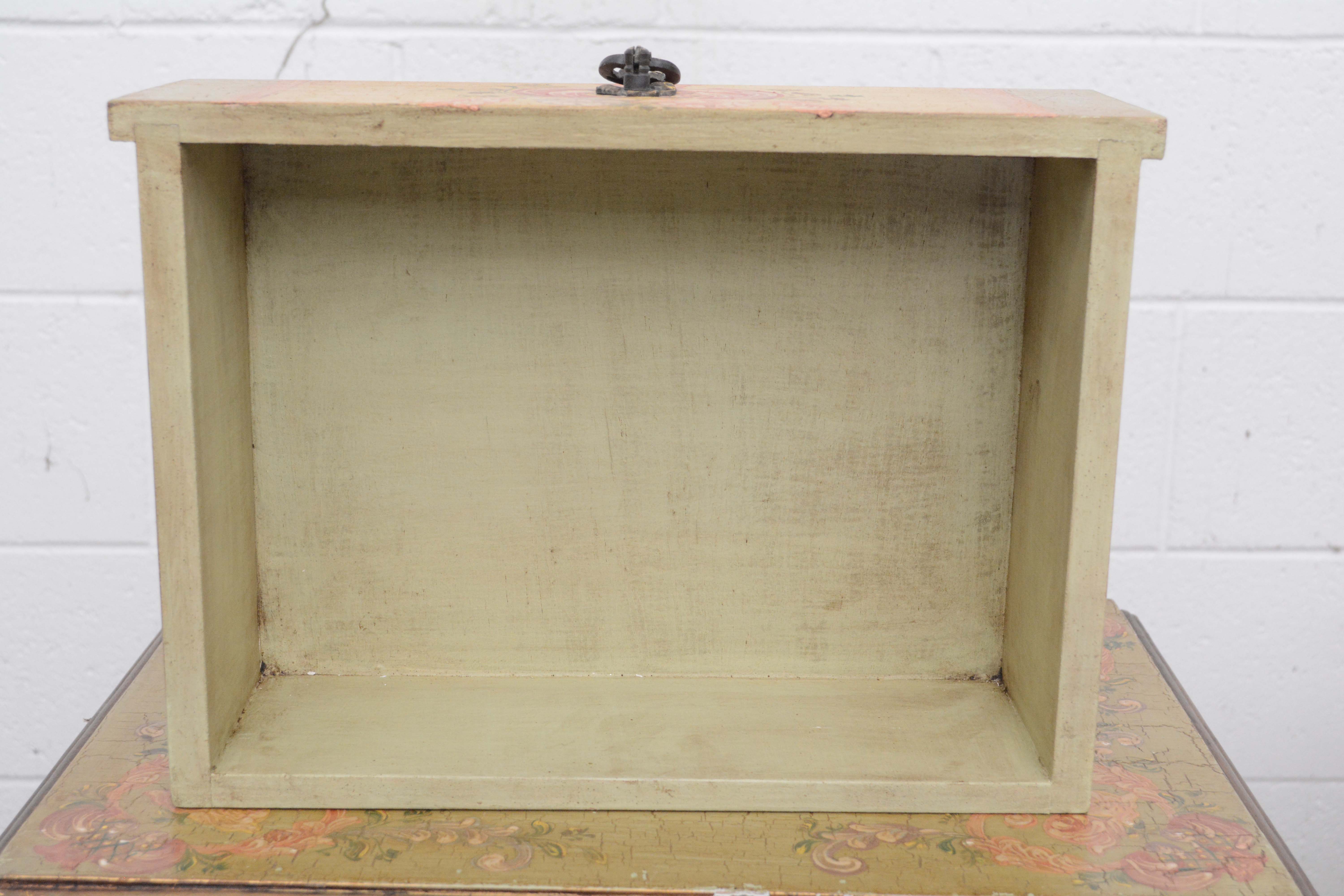 Two French Provincial Style Paint-Decorated Chests of Drawers, 20th Century