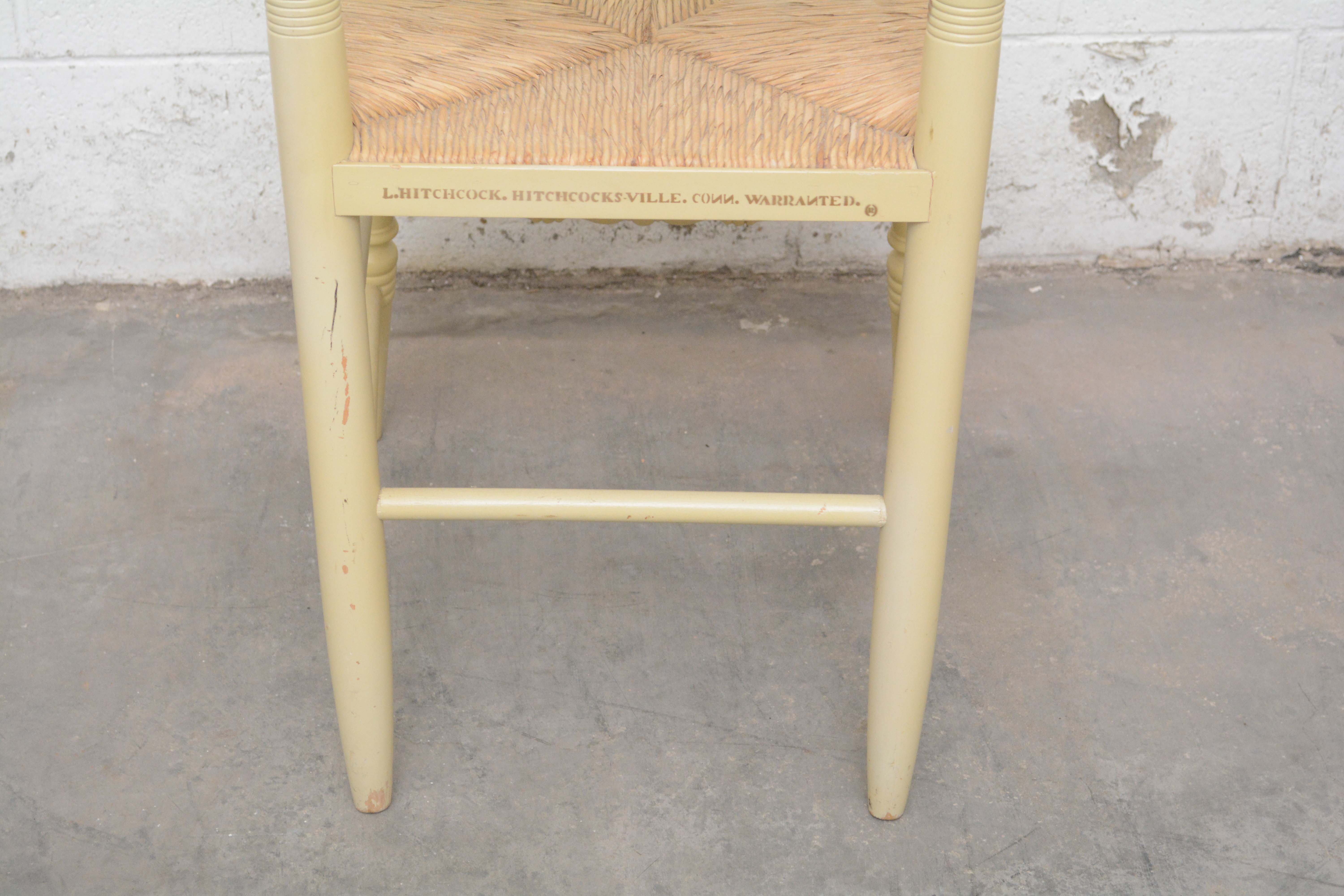 Painted Wood Limited Edition Christmas Chairs by Hitchcock, Late 20th Century