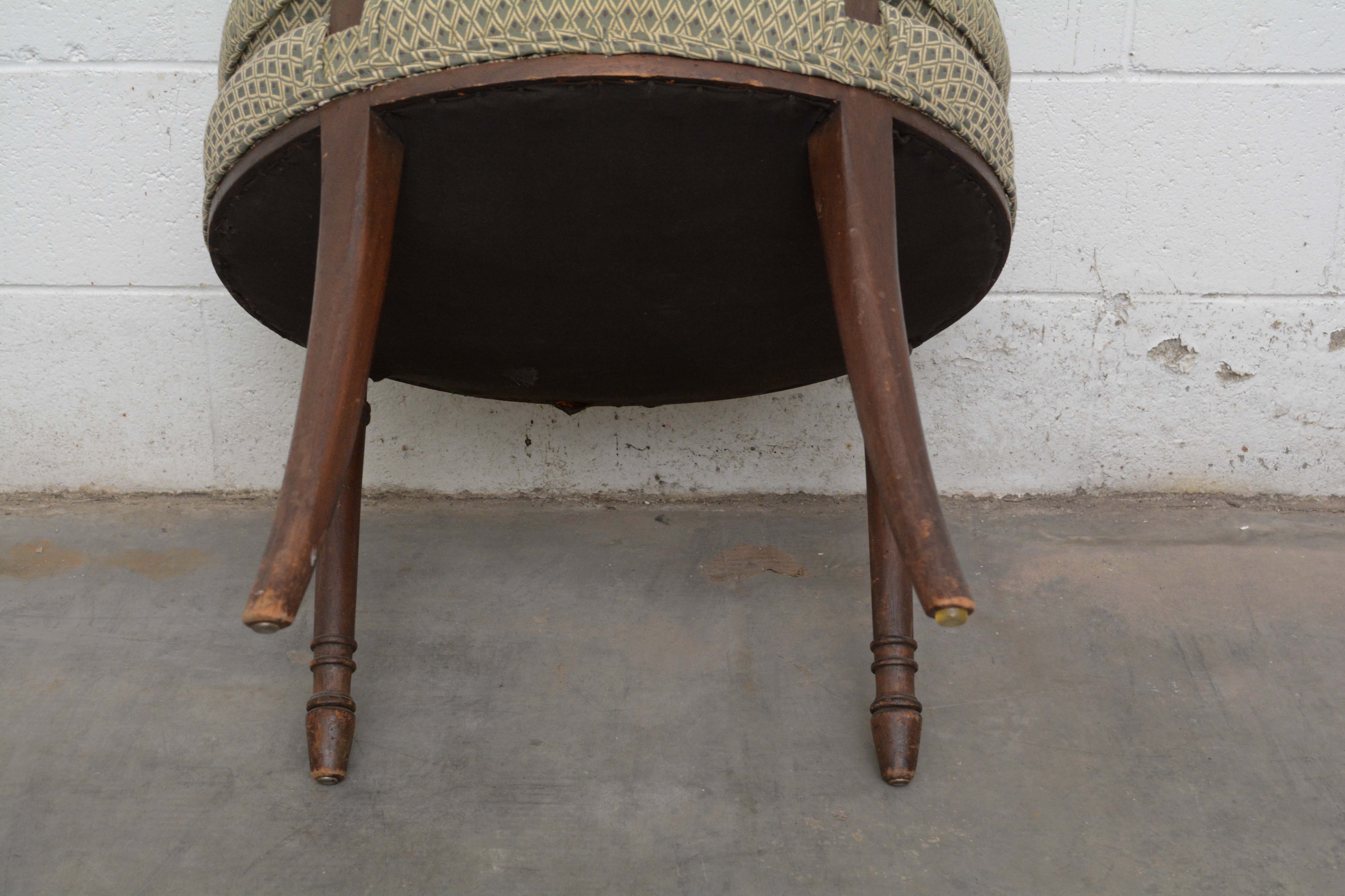 Louis XVI Style Mahogany Armchairs, Mid/Late 20th Century