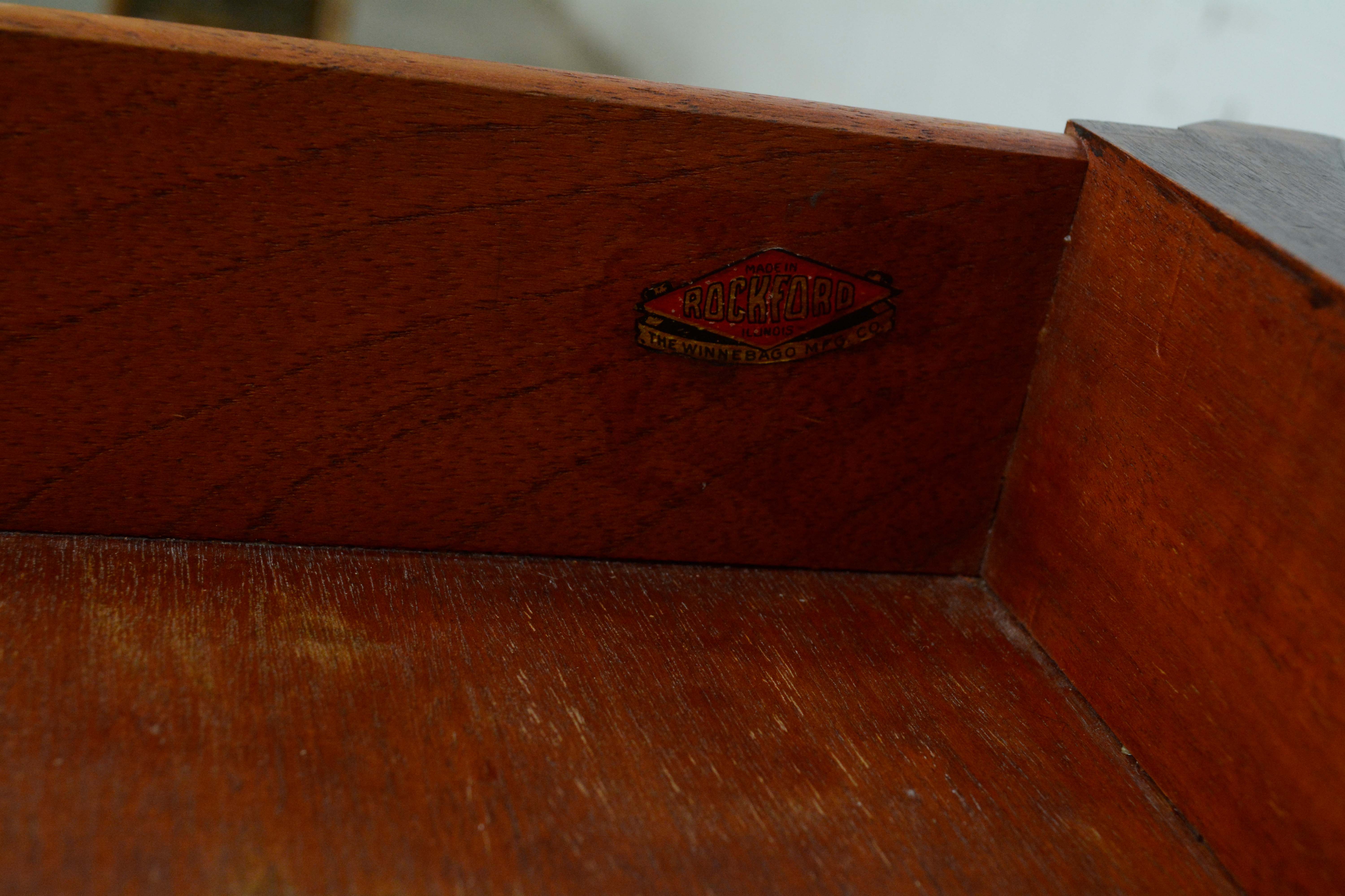 Louis XV Style Painted Walnut Commode by The Winnebago Mfg. Co., 20th Century