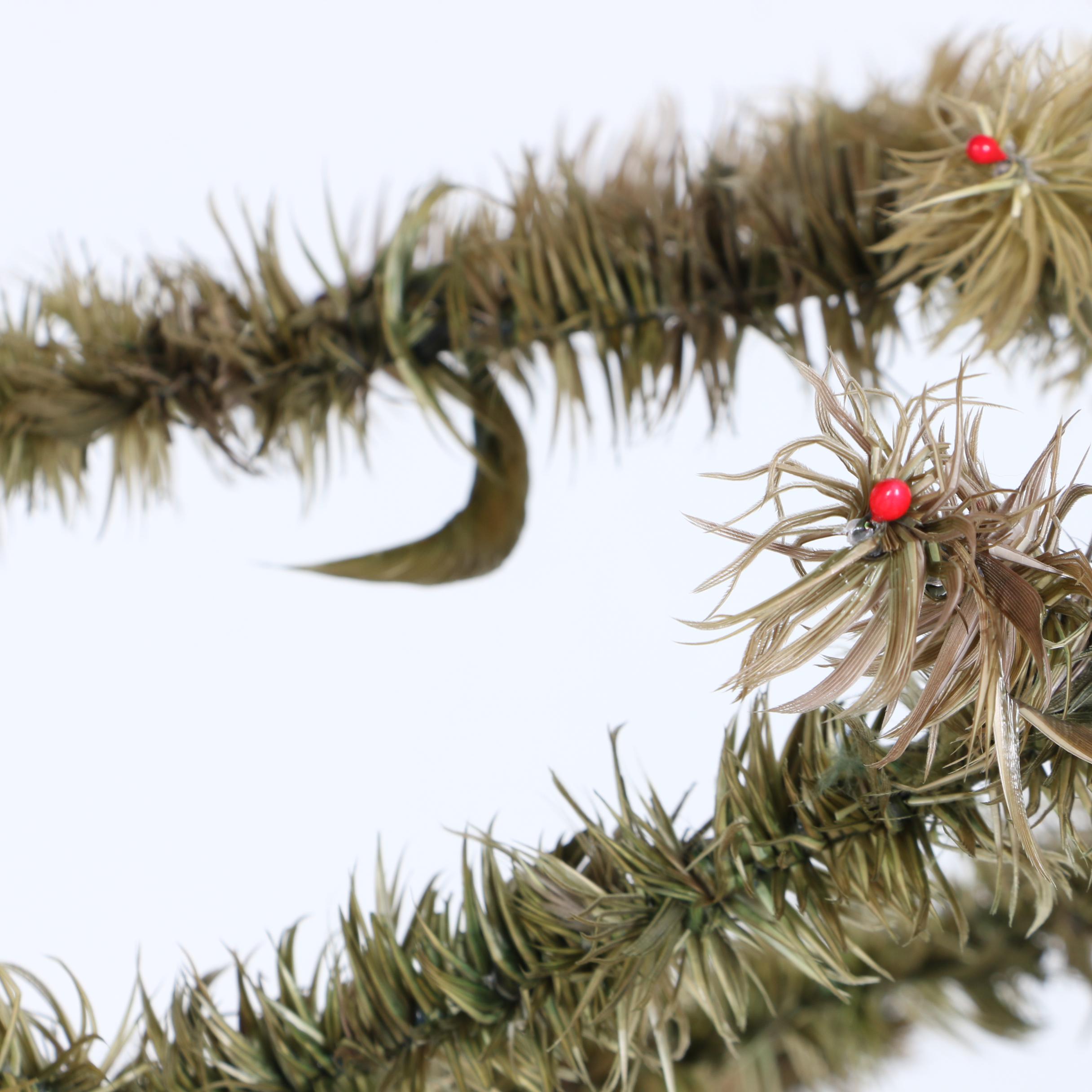 "Twins" Handmade 80" Feather Tree, Lighted