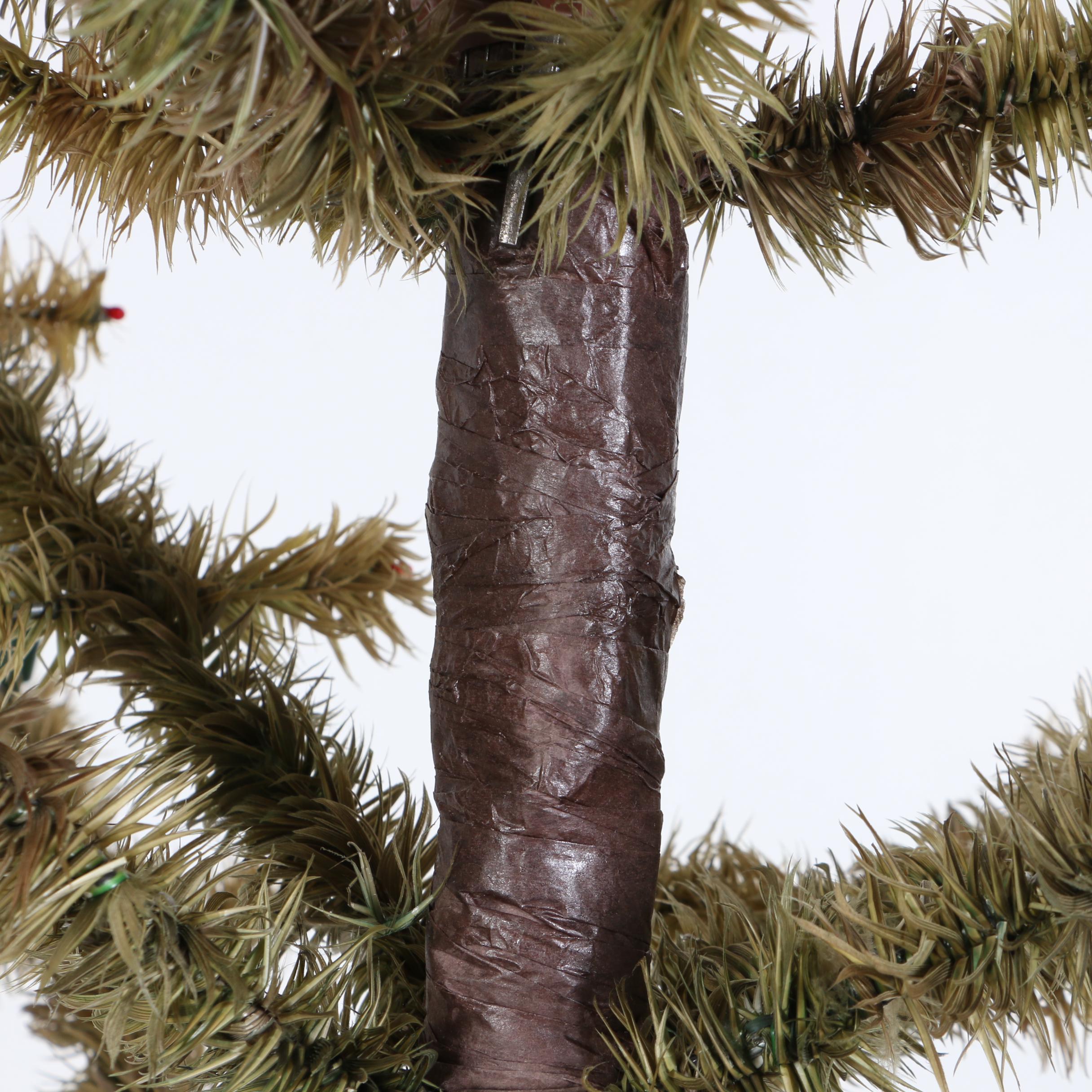 "Twins" Handmade 80" Feather Tree, Lighted