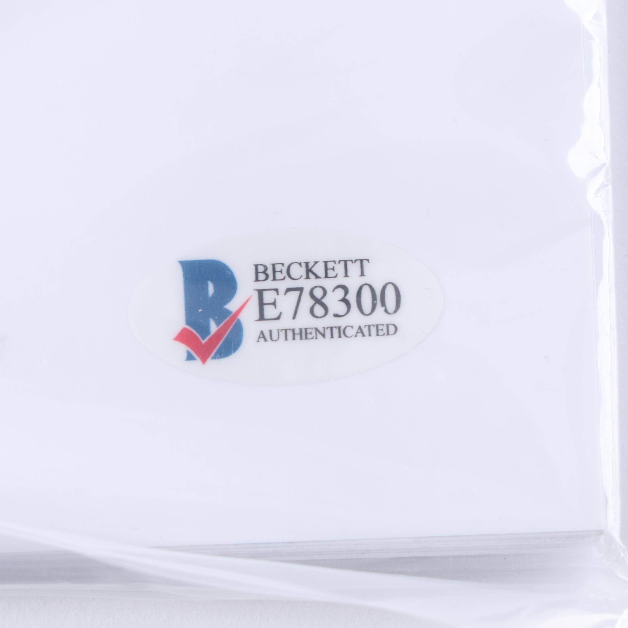 Norman Reedus Autographed "Walking Dead" Script - Beckett COA