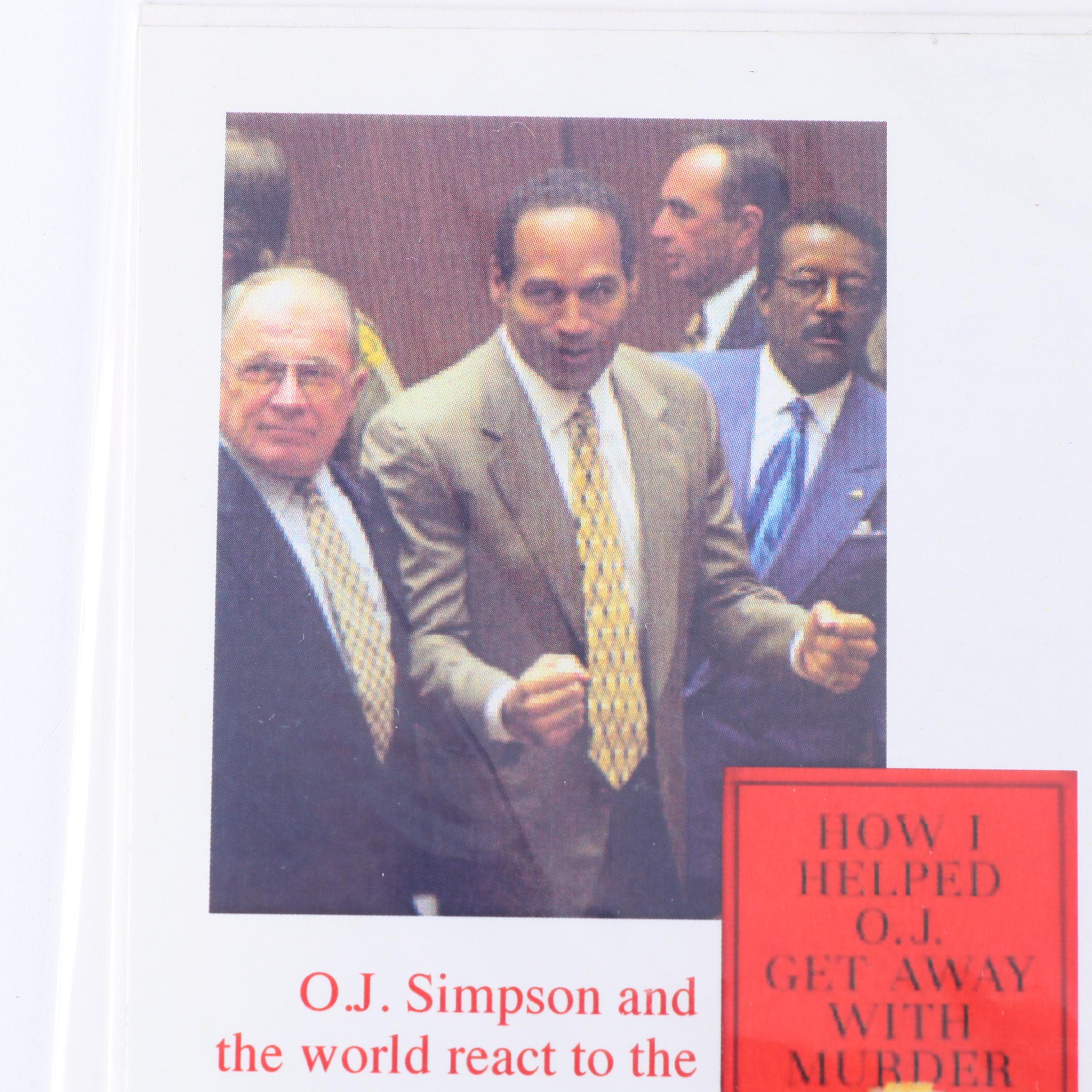 O.J. Simpson & Mike Gilbert Signed 1995 First Day Cover