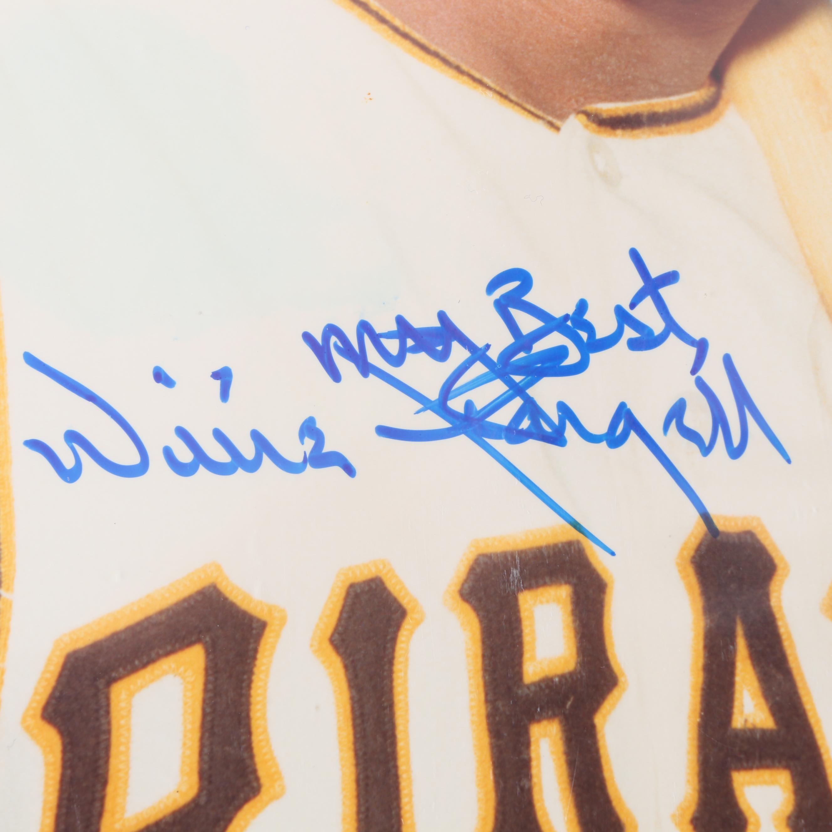 Willie Stargell Autographed Digital Print - Beckett COA