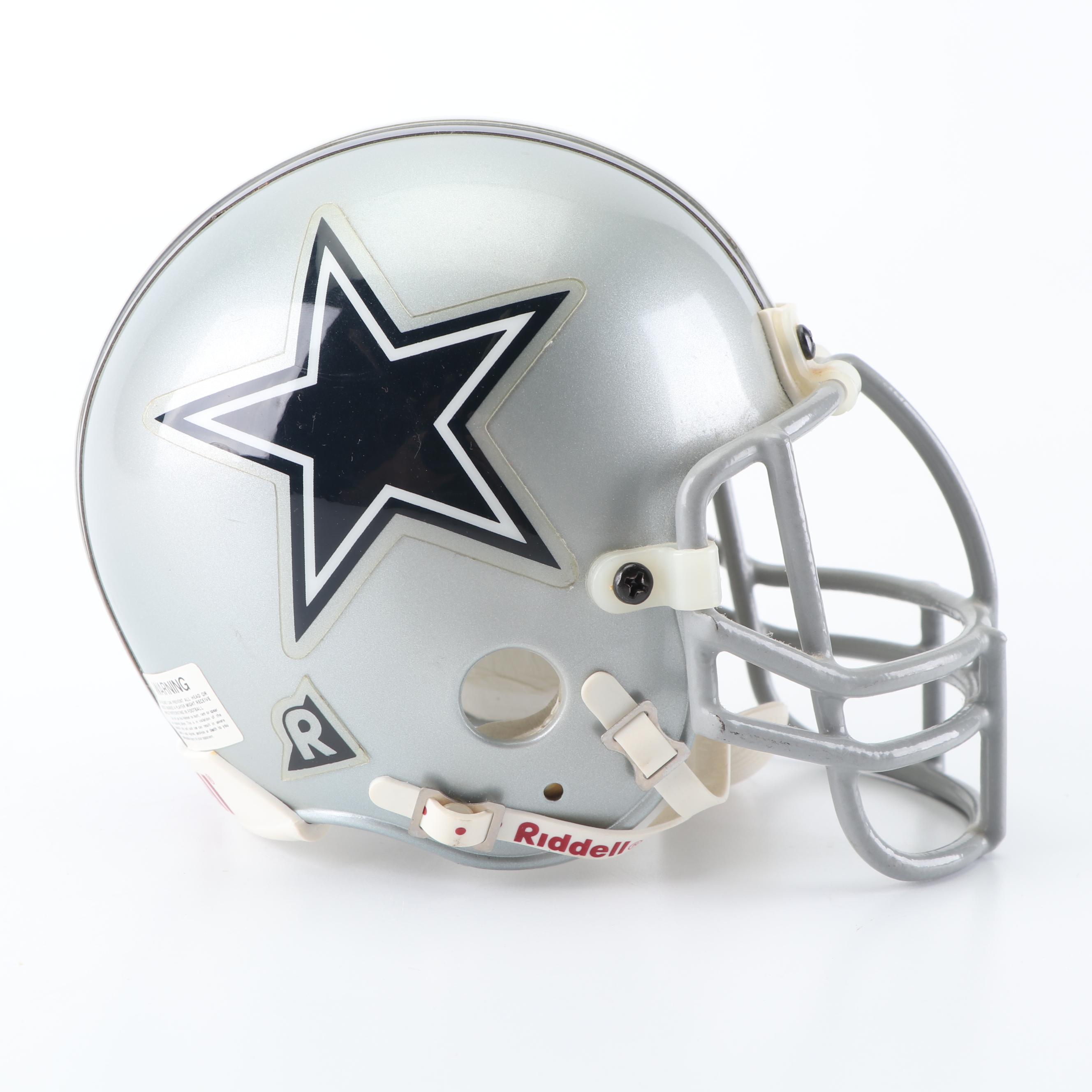Emmitt Smith Autographed Dallas Cowboys Mini Helmet