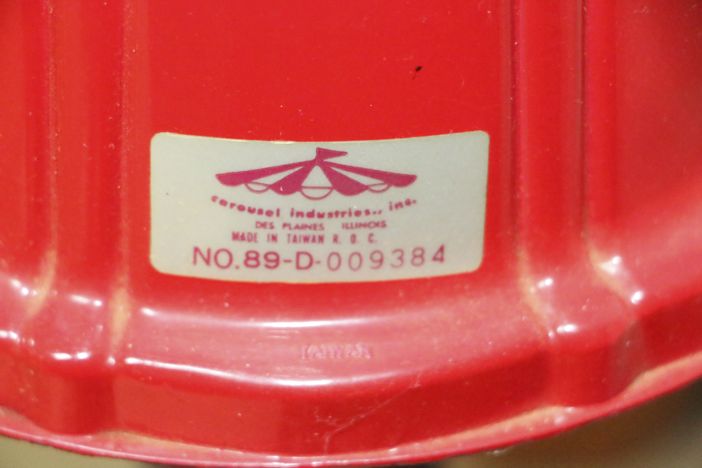 Carousel Industries Metal and Glass Gumball Machine