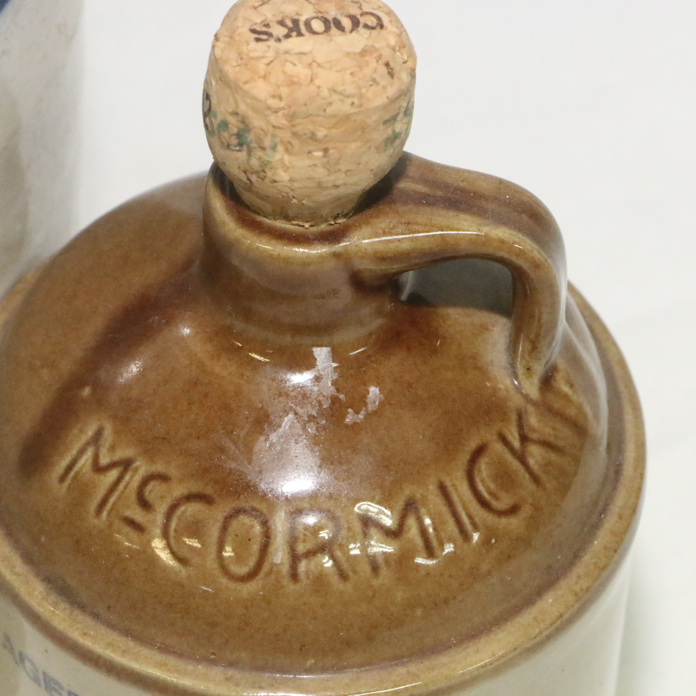 Stoneware Canning Jar, Pitcher and Platte Valley Whiskey Decanter