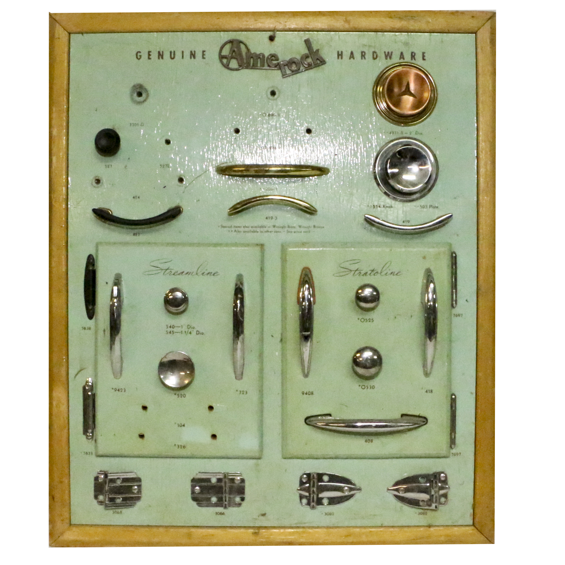 Vintage Amerock Hardware Display