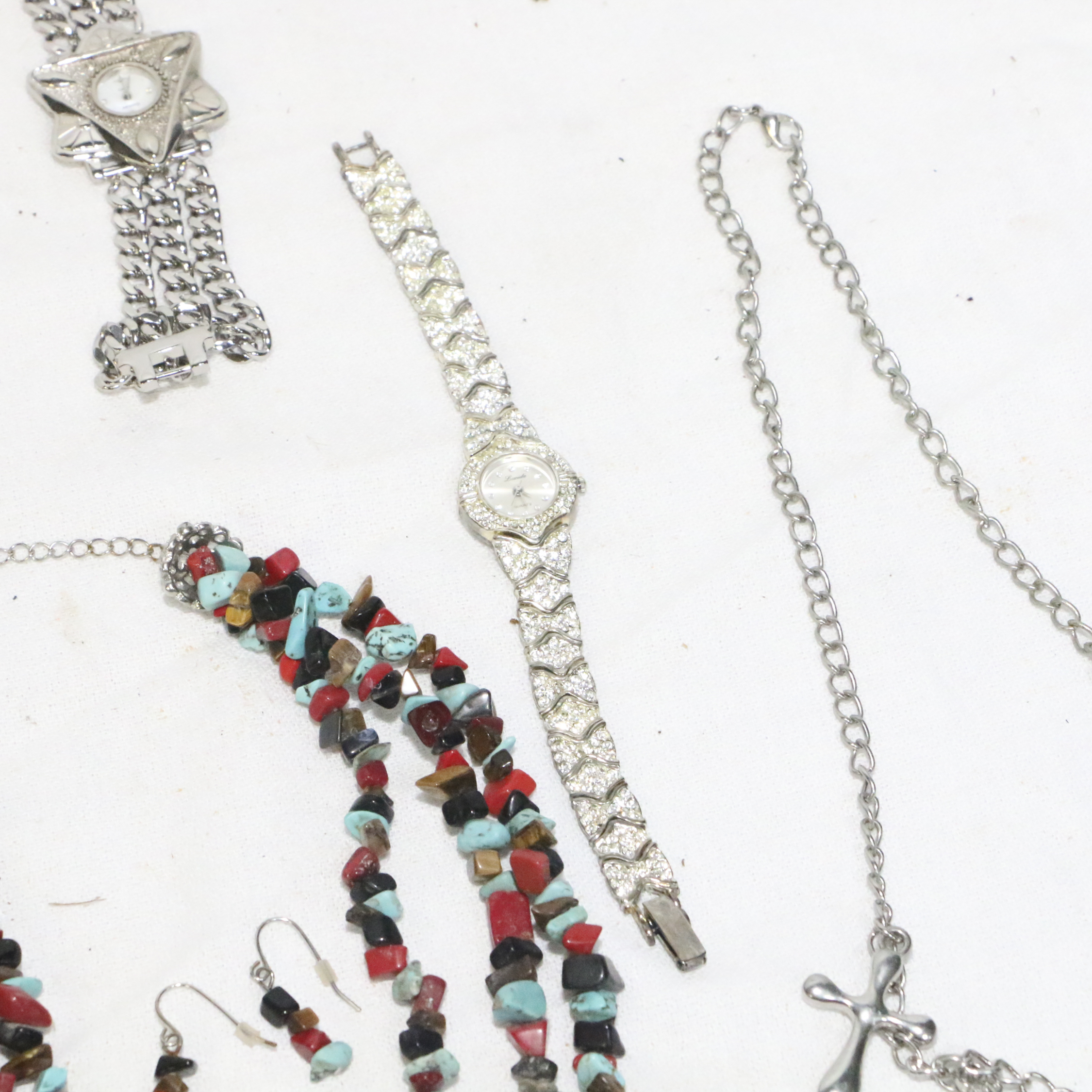 Necklace, Watch and Earring Collection