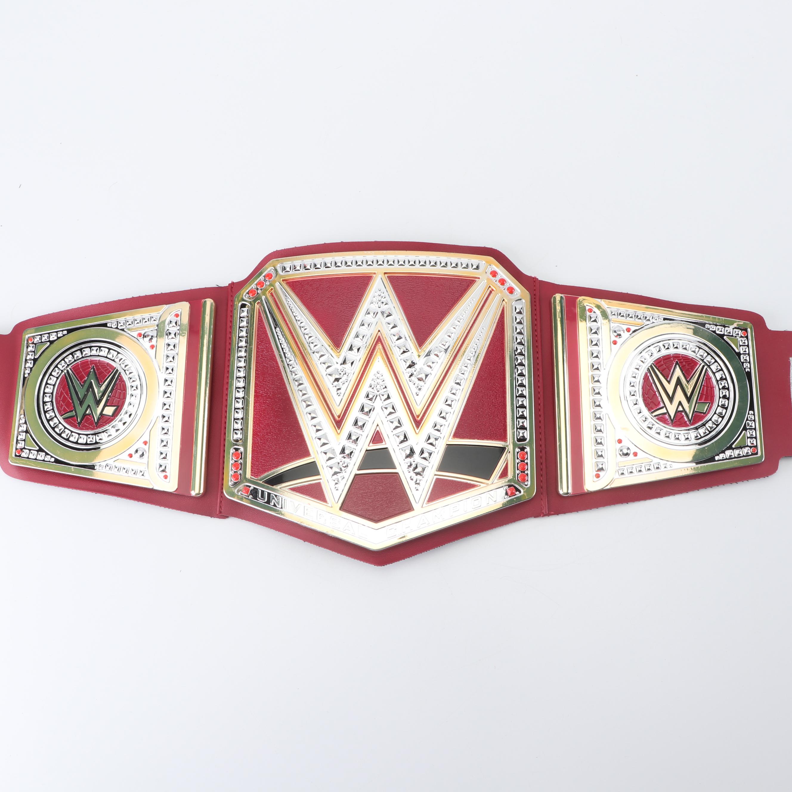 Hulk Hogan Autographed Mattel Toy WWE Wrestling Championship Belt - JSA COA