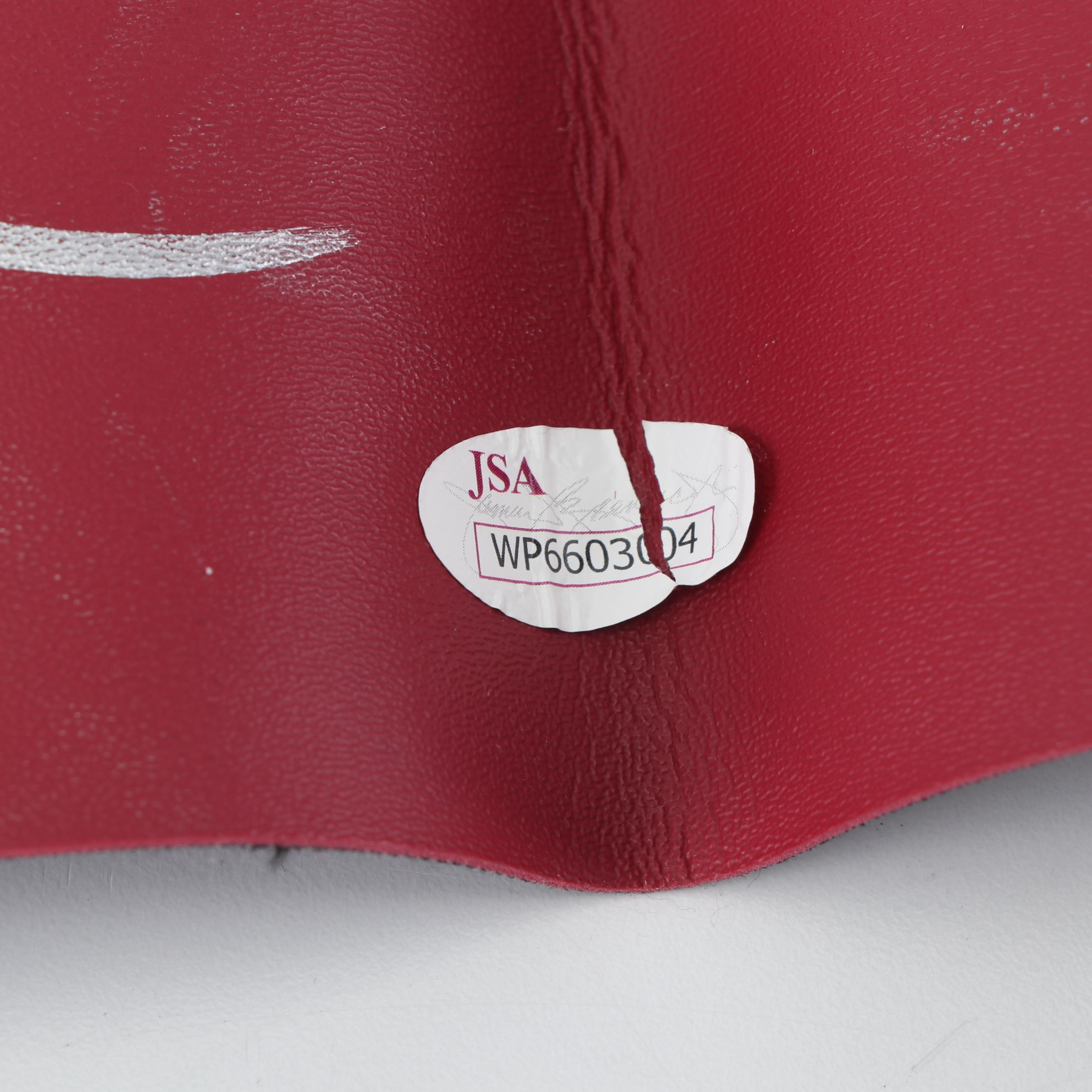 Hulk Hogan Autographed Mattel Toy WWE Wrestling Championship Belt - JSA COA