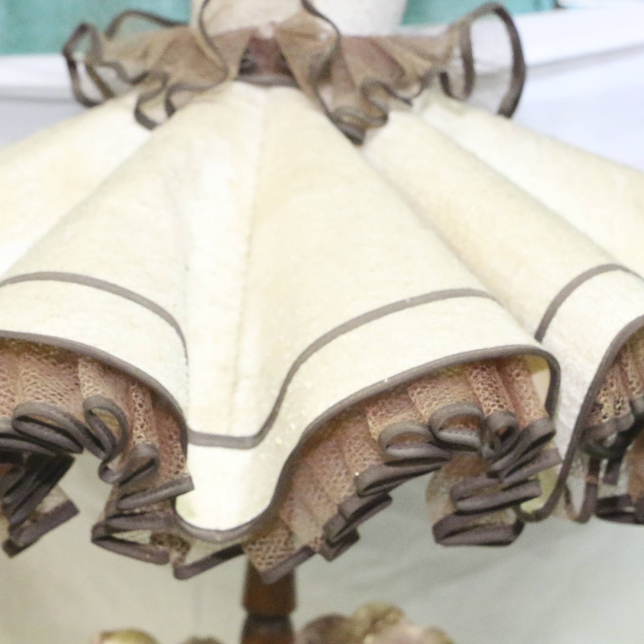 Converted Pitcher Table Lamps with Shades